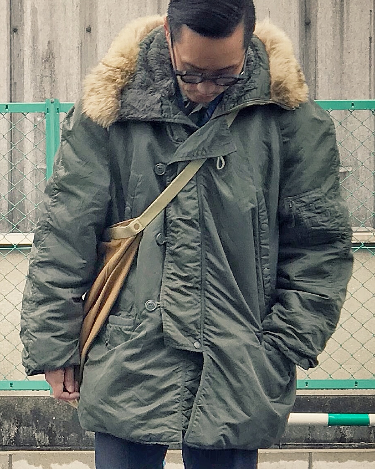 Lee｜N-3Bのミリタリージャケットを使ったコーディネート - WEAR