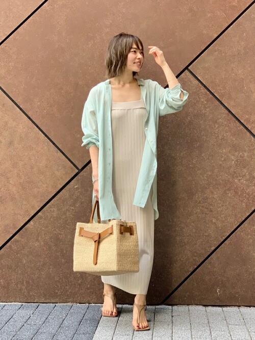 Noble - NOBLE ノーブル★ライトローンバンドカラーシャツ Spick&amp;Span Noble（ノーブル）の「ライトローンバンドカラーシャツ