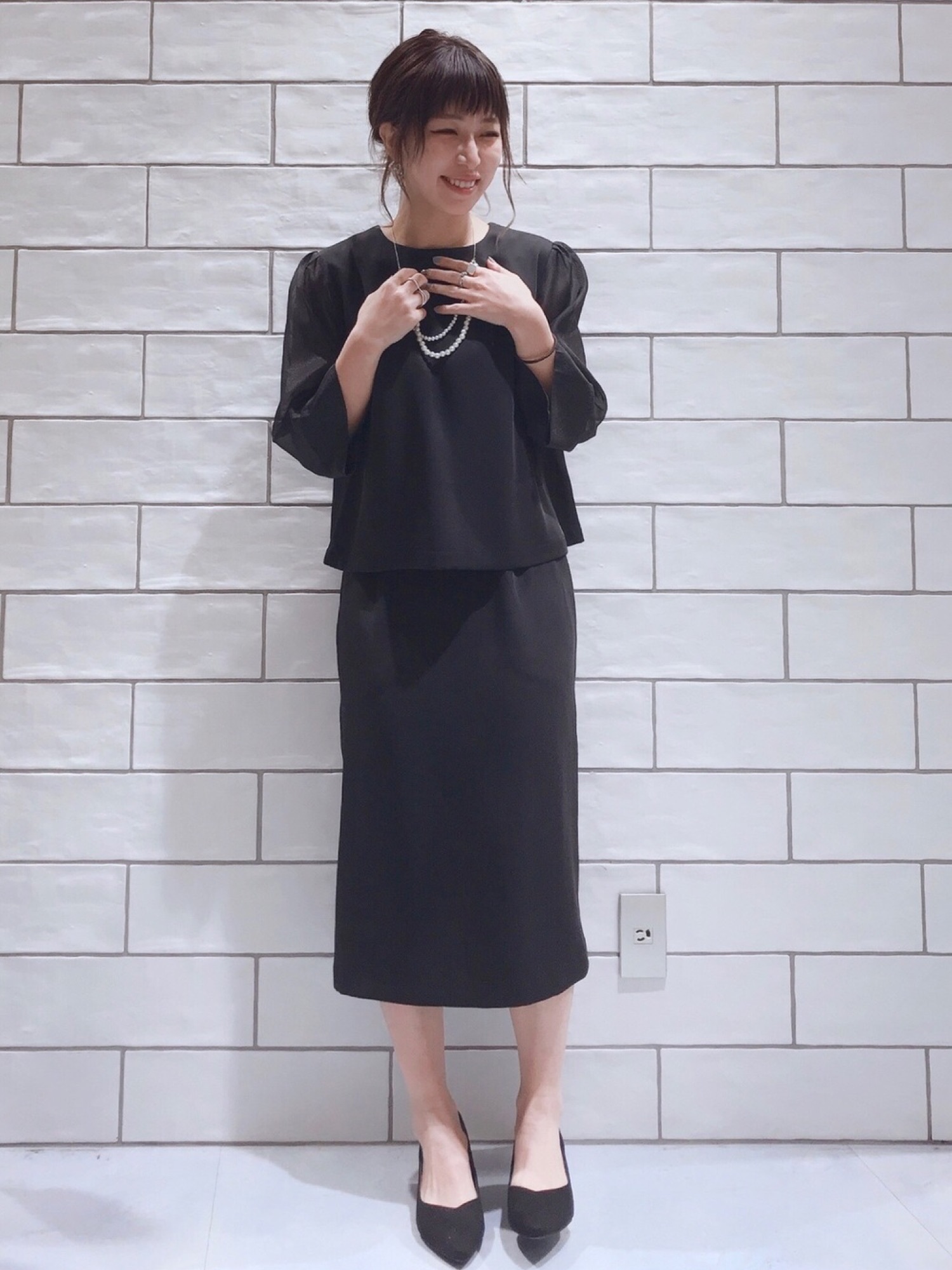 LEPSIM シャイニーセットアップ　M size LEPSIM シャイニーセットアップM size