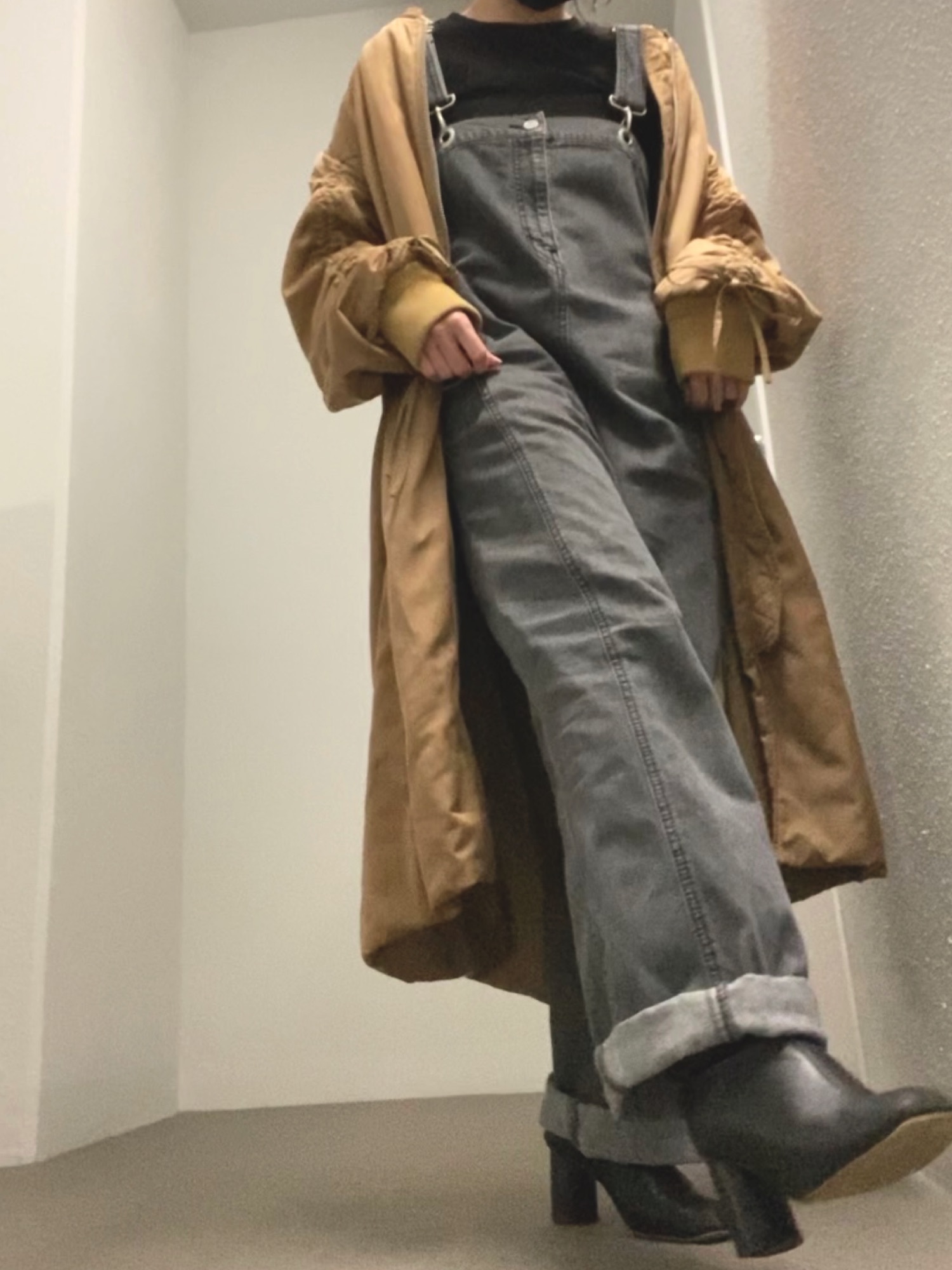 Ameri（アメリ）の「ADORKABLE OVERALL DENIM（サロペット