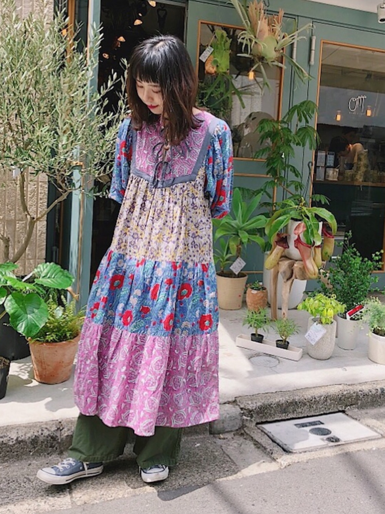 CHILD WOMAN（チャイルドウーマン）の「ブロックプリント パッチワーク  