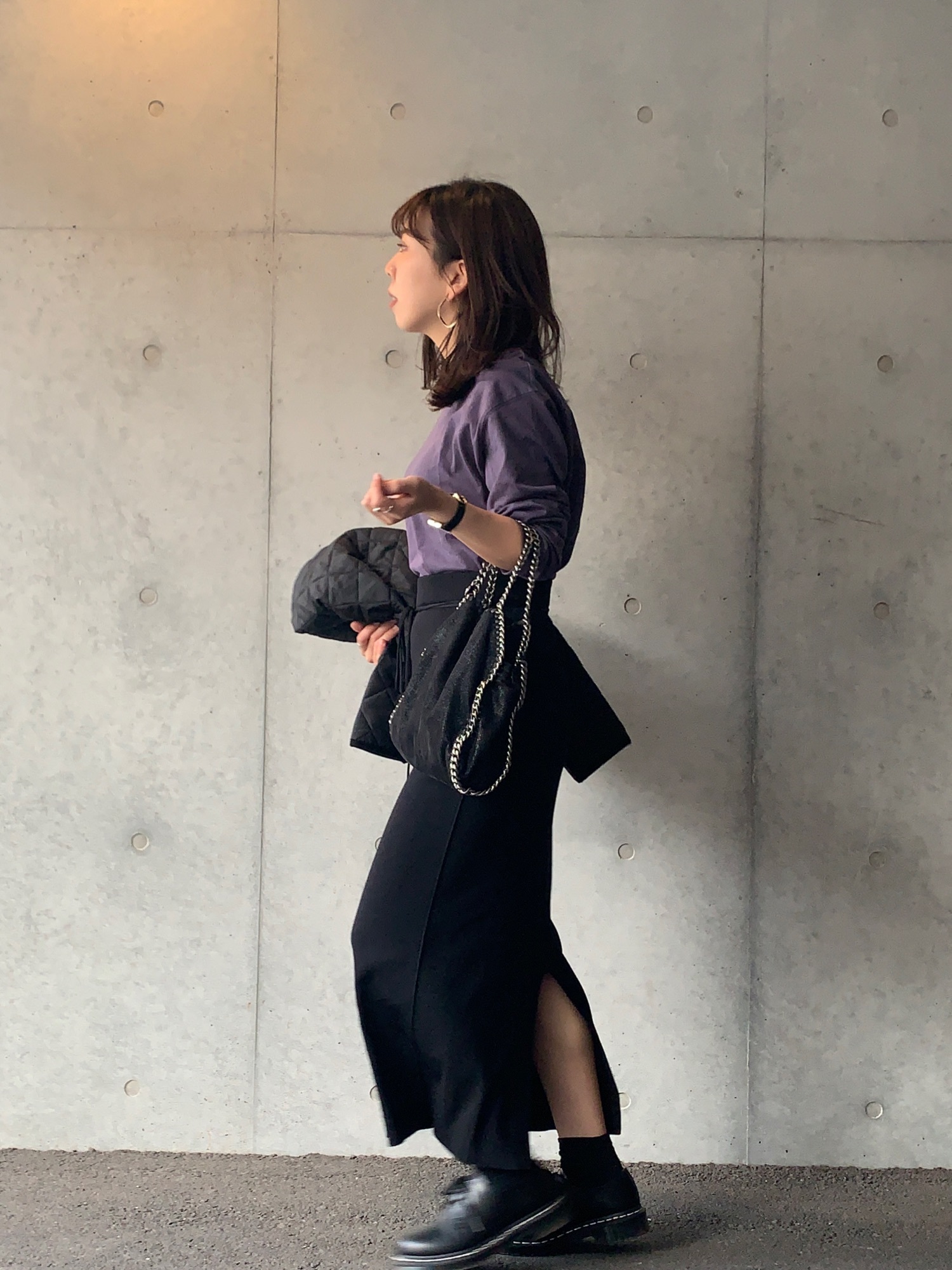 Kou345様♡2wayフロントスリットロングニット Mila Owen 他 Mila Owen（ミラオーウェン）の「2wayスリットロングニット
