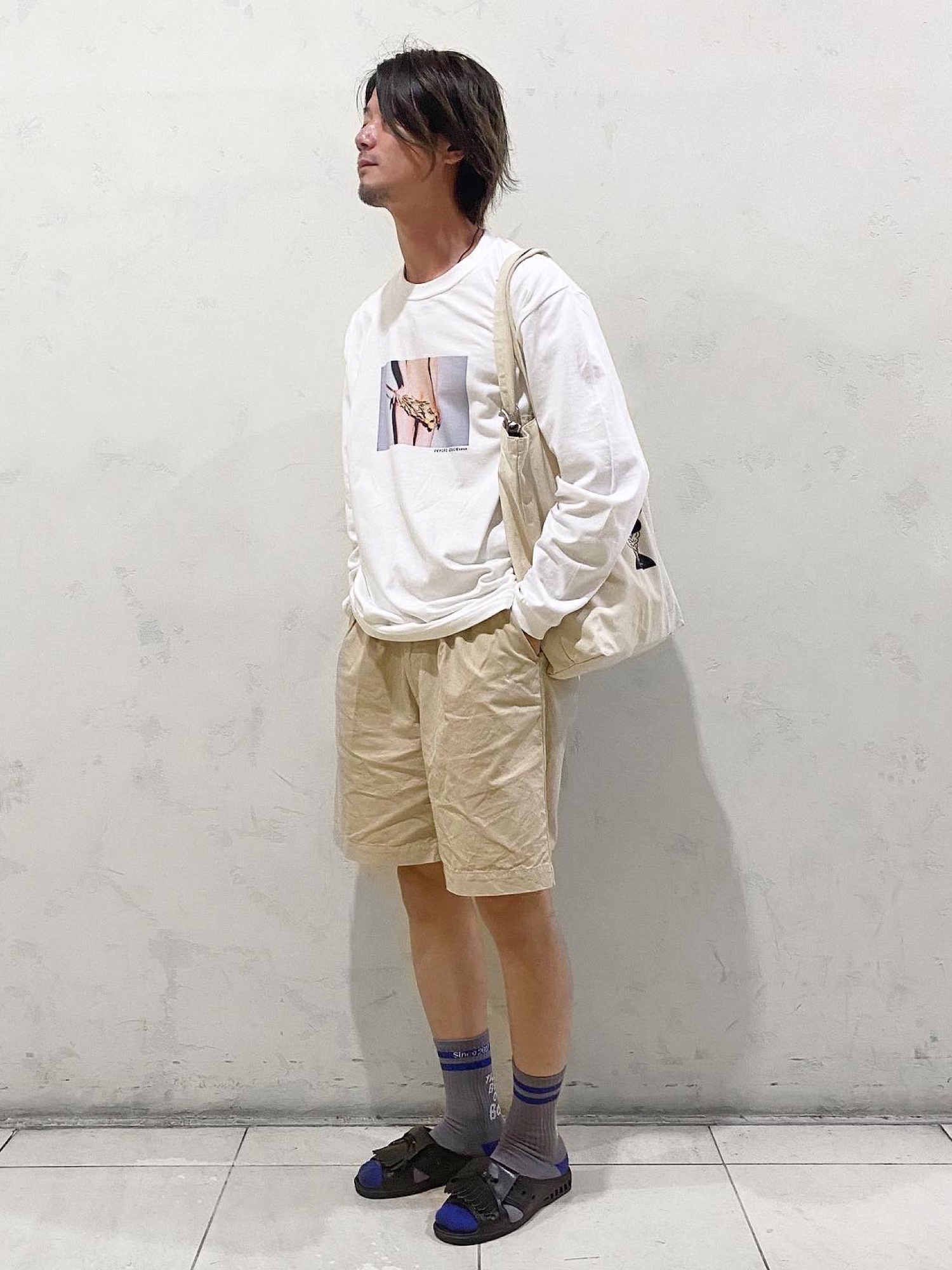 AURALEE ワイドチノショートパンツ AURALEE wide chino shorts