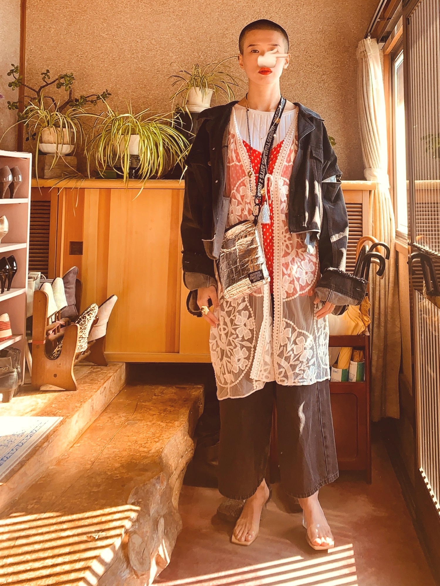 PAMEO POSE（パメオポーズ）の「3Way Denim Mix Coat（デニム