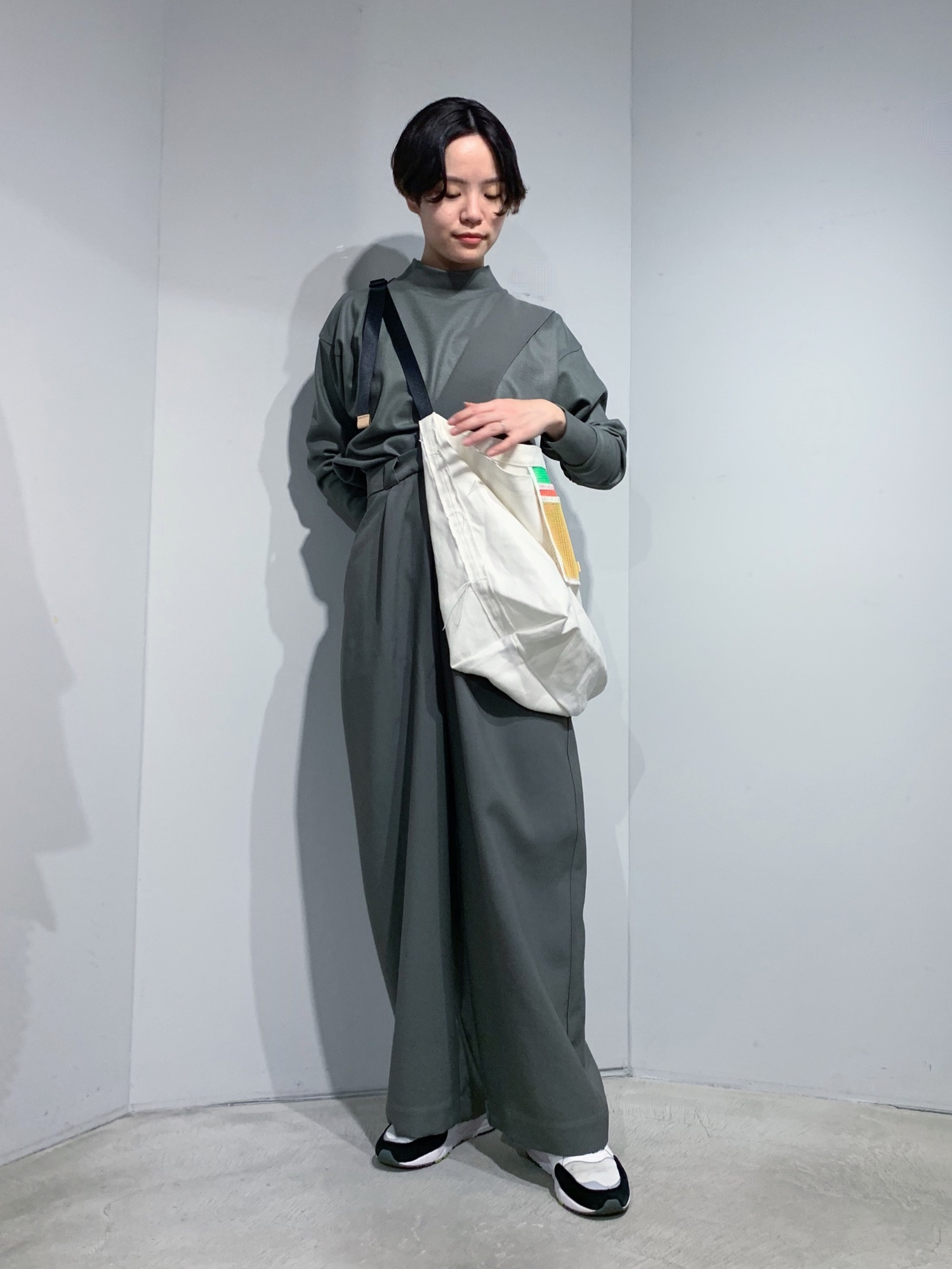 【年末年始売切り】note et silence ワンショルダーパンツ note et silence （ノートエシロンス）の「DICROS AIRO ワン