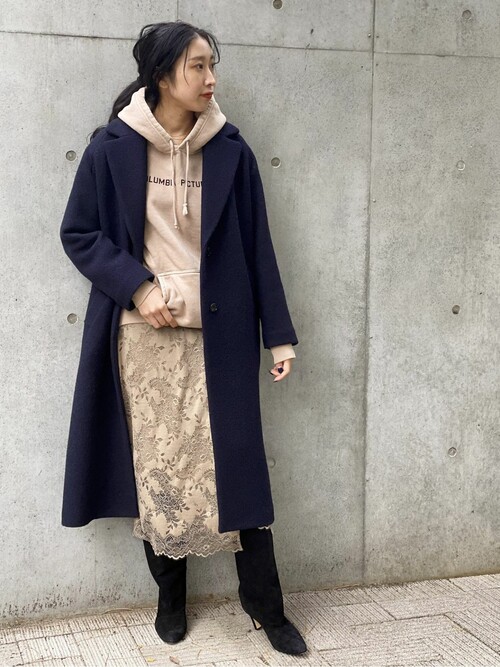 journal standard l'essage ピュアウールブークレコート journal standard L'essage（ジャーナルスタンダードレサージュ