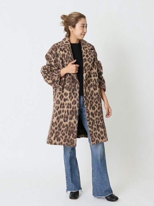 chibiさん専用 MANTECO レオパード コート chibiさん専用 MANTECO