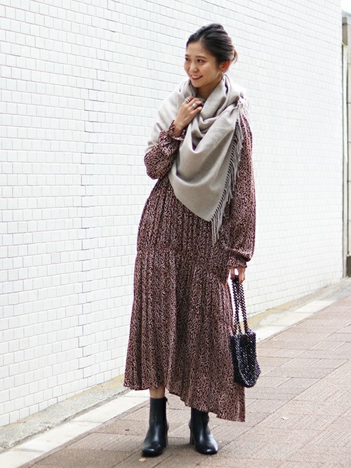 SLOBE IENA（スローブイエナ）の「フラワープリントティアード