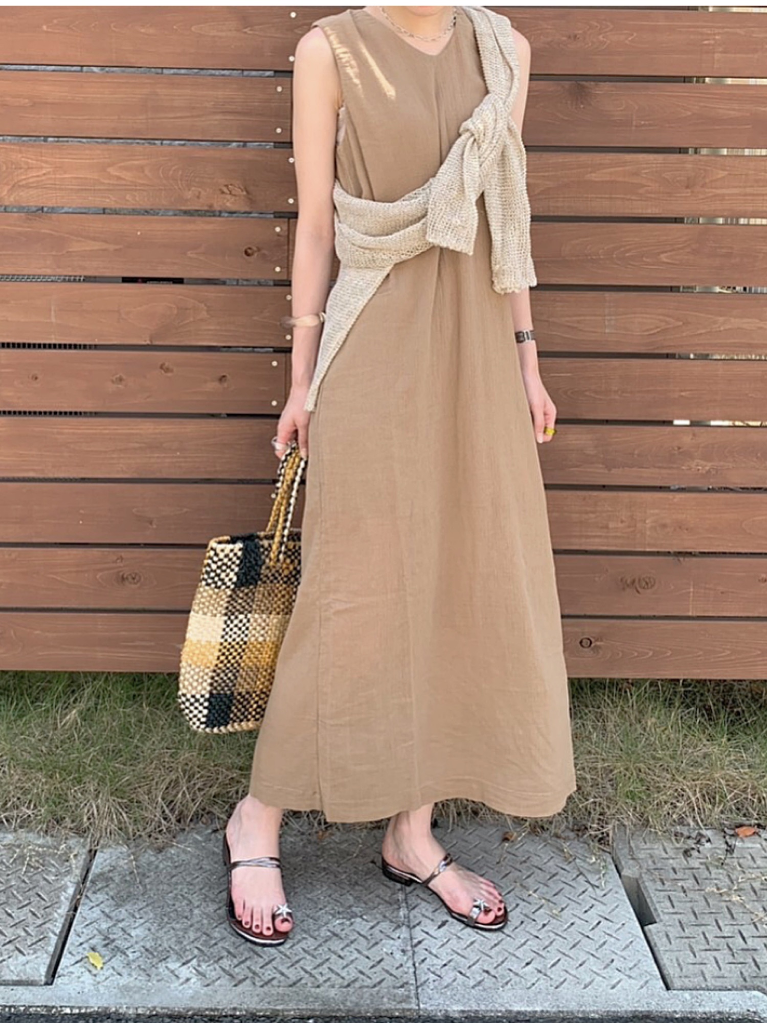 SLOBE IENA - 【新品】SLOBE IENA スローブイエナ MIRKO  Vカットワンピース SLOBE IENA（スローブイエナ）の「MIRKO×SLOBE別注 Vカット