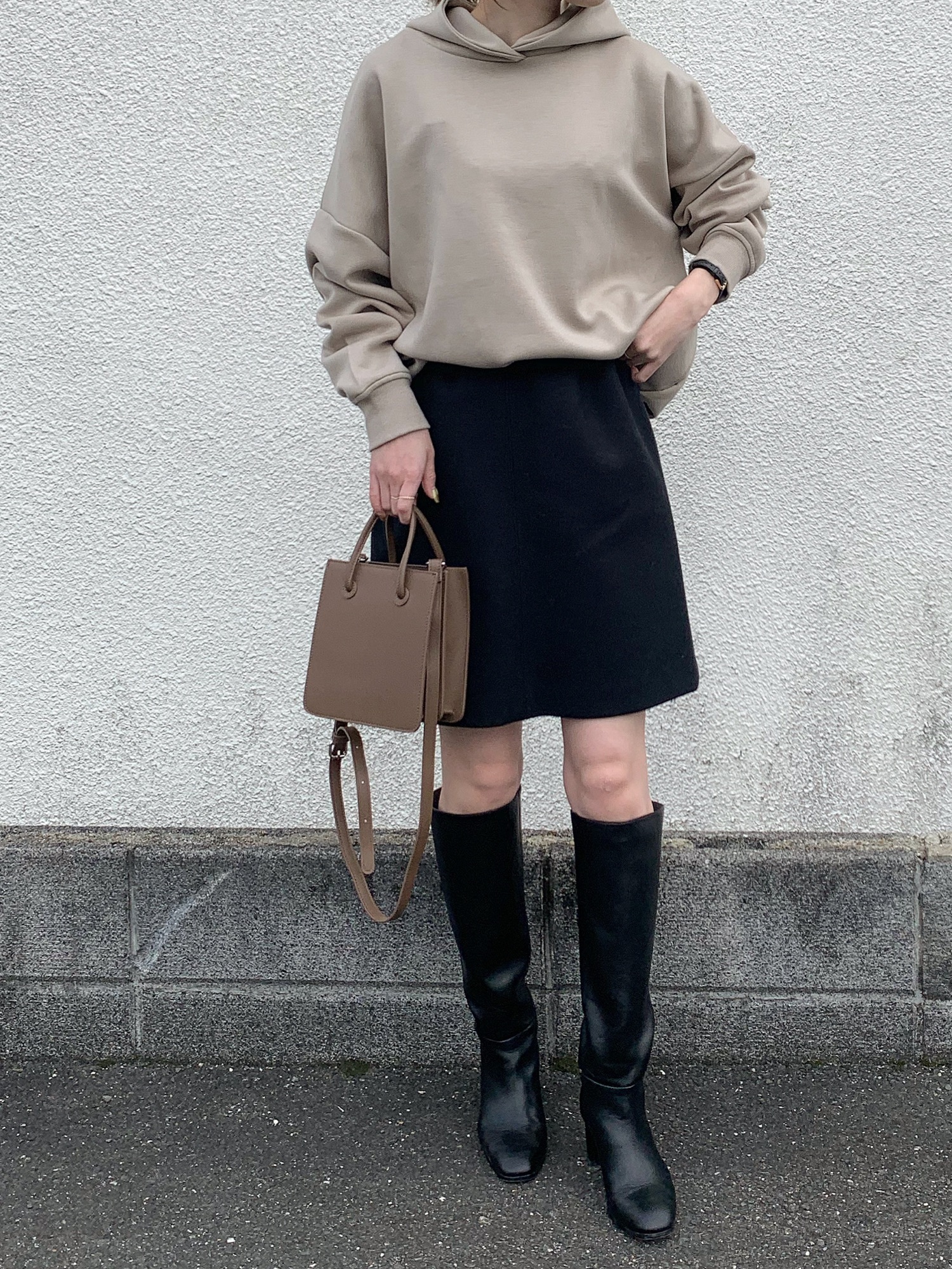 IENA（イエナ）の「メルトン台形スカート◇（スカート）」 - WEAR