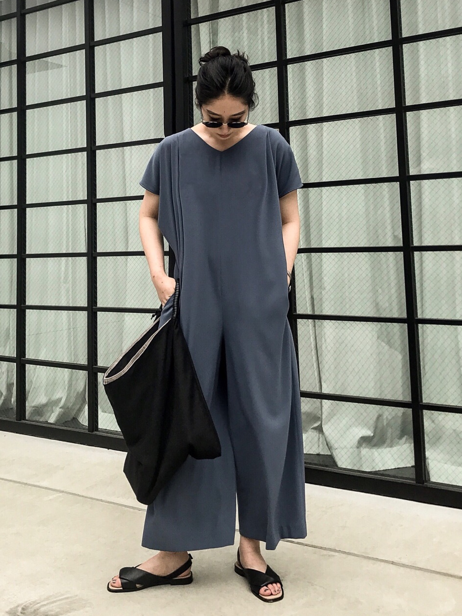 RIM.ARK（リムアーク）の「ﾜｲﾄﾞﾘﾗｯｸｽｵｰﾙｲﾝﾜﾝ（つなぎ/オールインワン