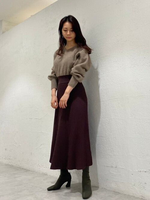 【新品・タグ付き】LAGUNAMOON ドッキングフレアーラクーンワンピース LAGUNAMOON ラグナムーン ドッキングフレアーラクーンワンピースS