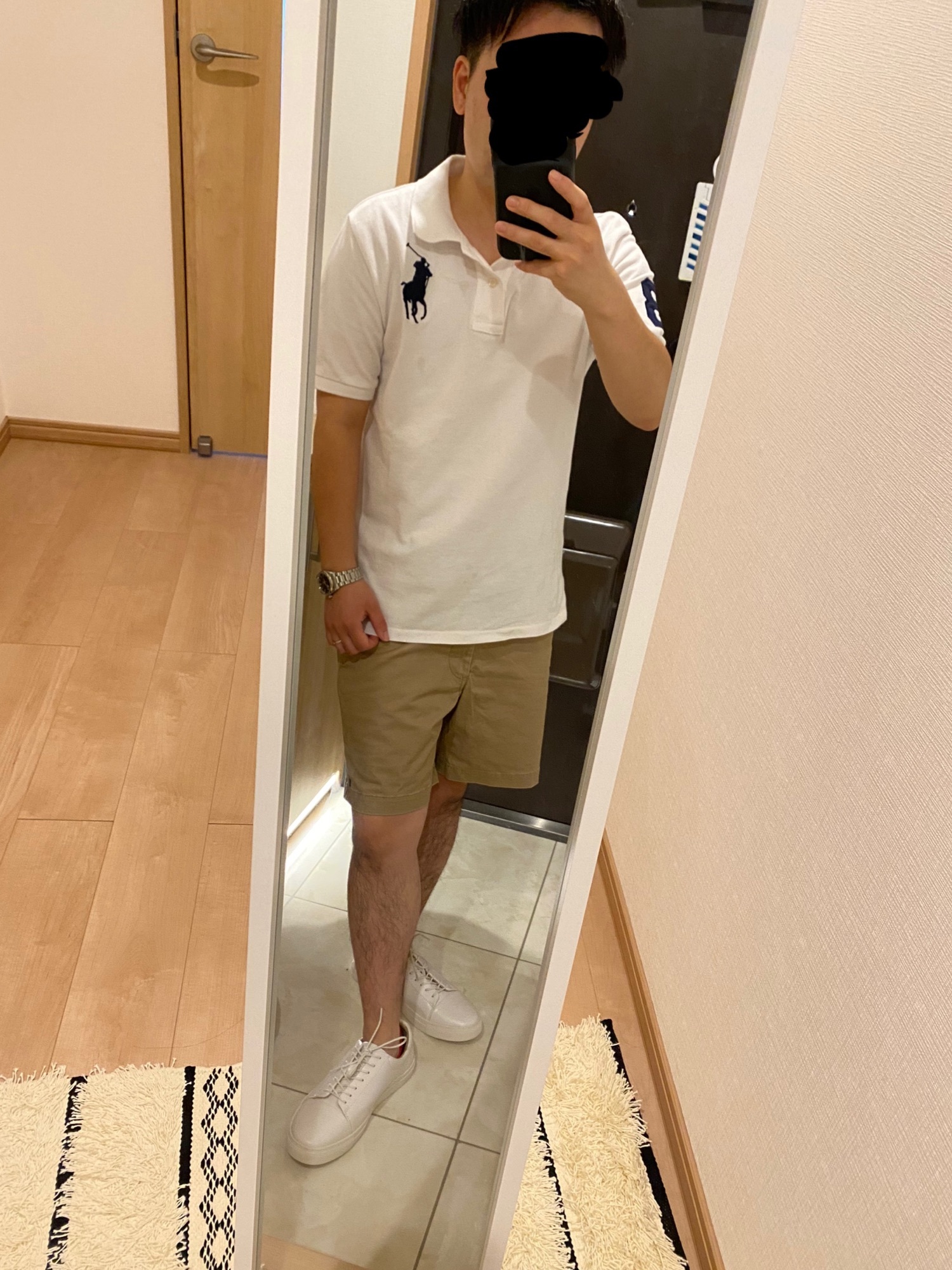 POLO Ralph Lauren ビックポニーポロシャツ Polo Ralph Lauren ビッグポニー ポロシャツ ホワイト - メルカリ