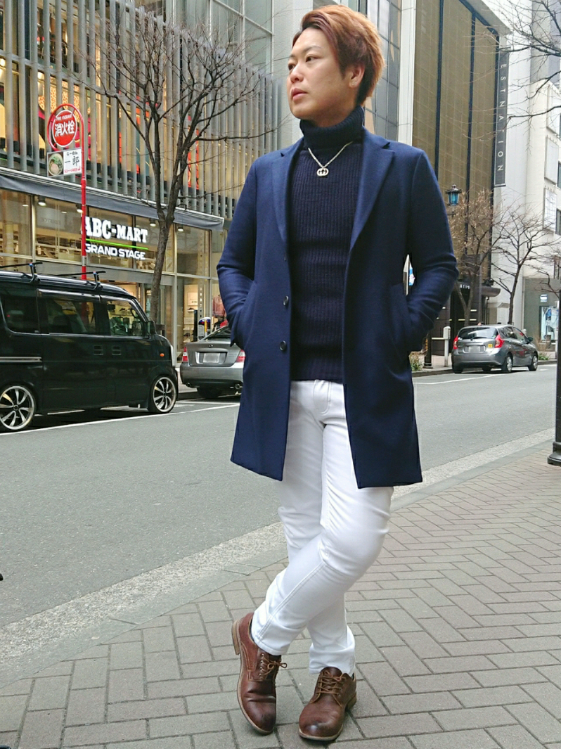 EDIFICE（エディフィス）の「Super100sウール メランジチェスター