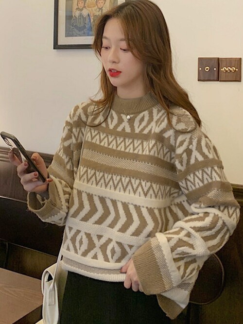 DAY CLOSET（デイ クローゼット）の「レディース ノルディック柄