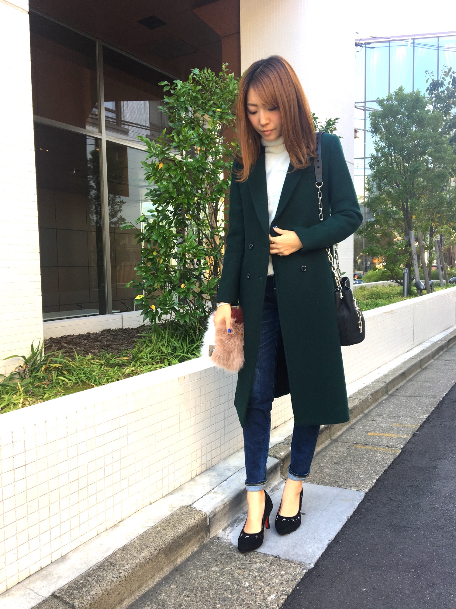 ◇雑誌掲載◇【LOVELESS】WOMENS ボトルグリーンダブル