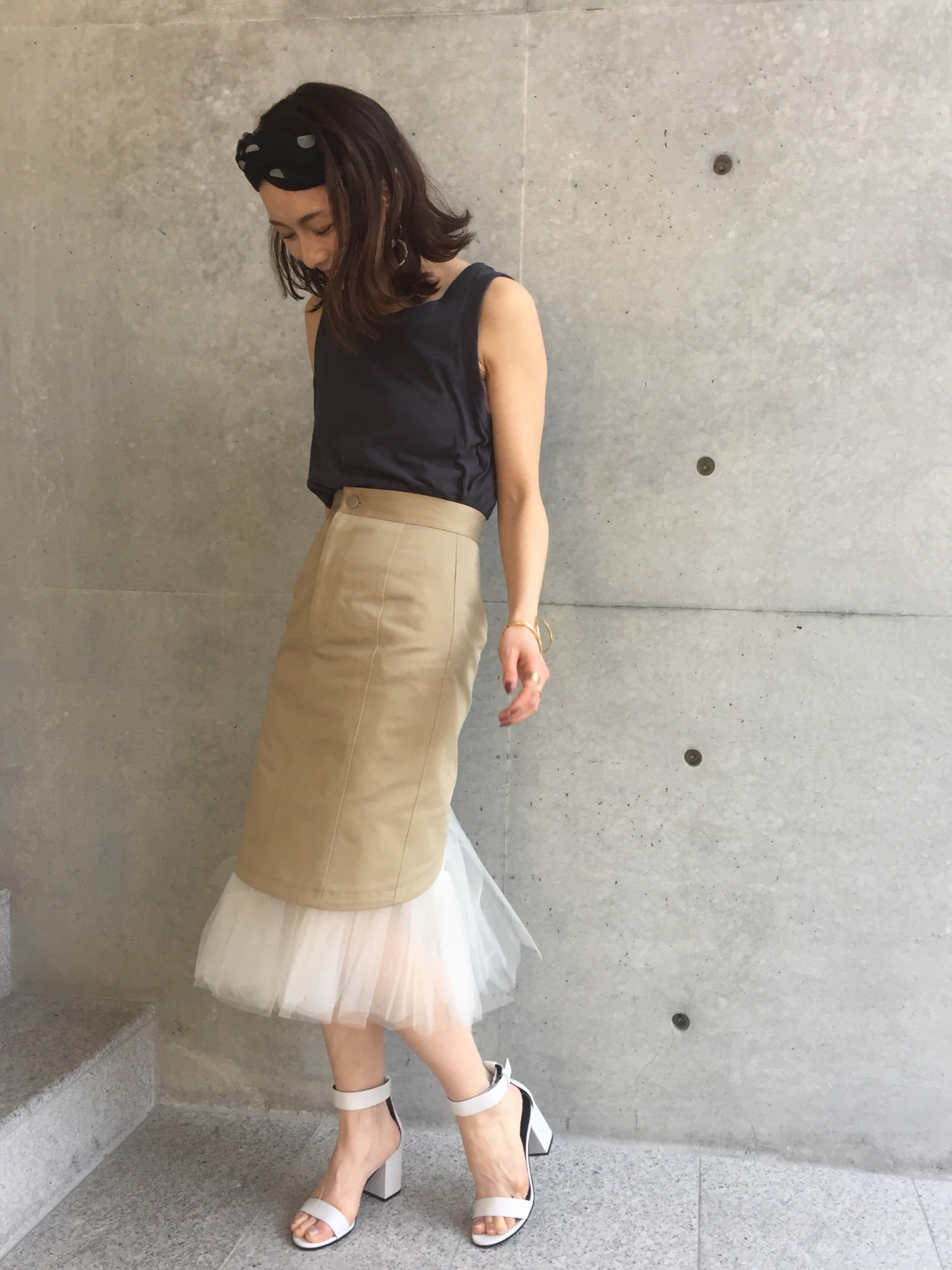 aqua girl アクアガール ミニスカート - ミニスカート