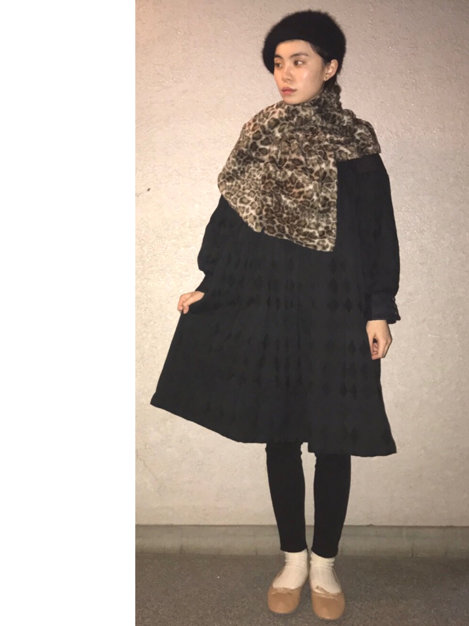 COMME des GARCONS（コムデギャルソン）の「レオパード柄マフラー