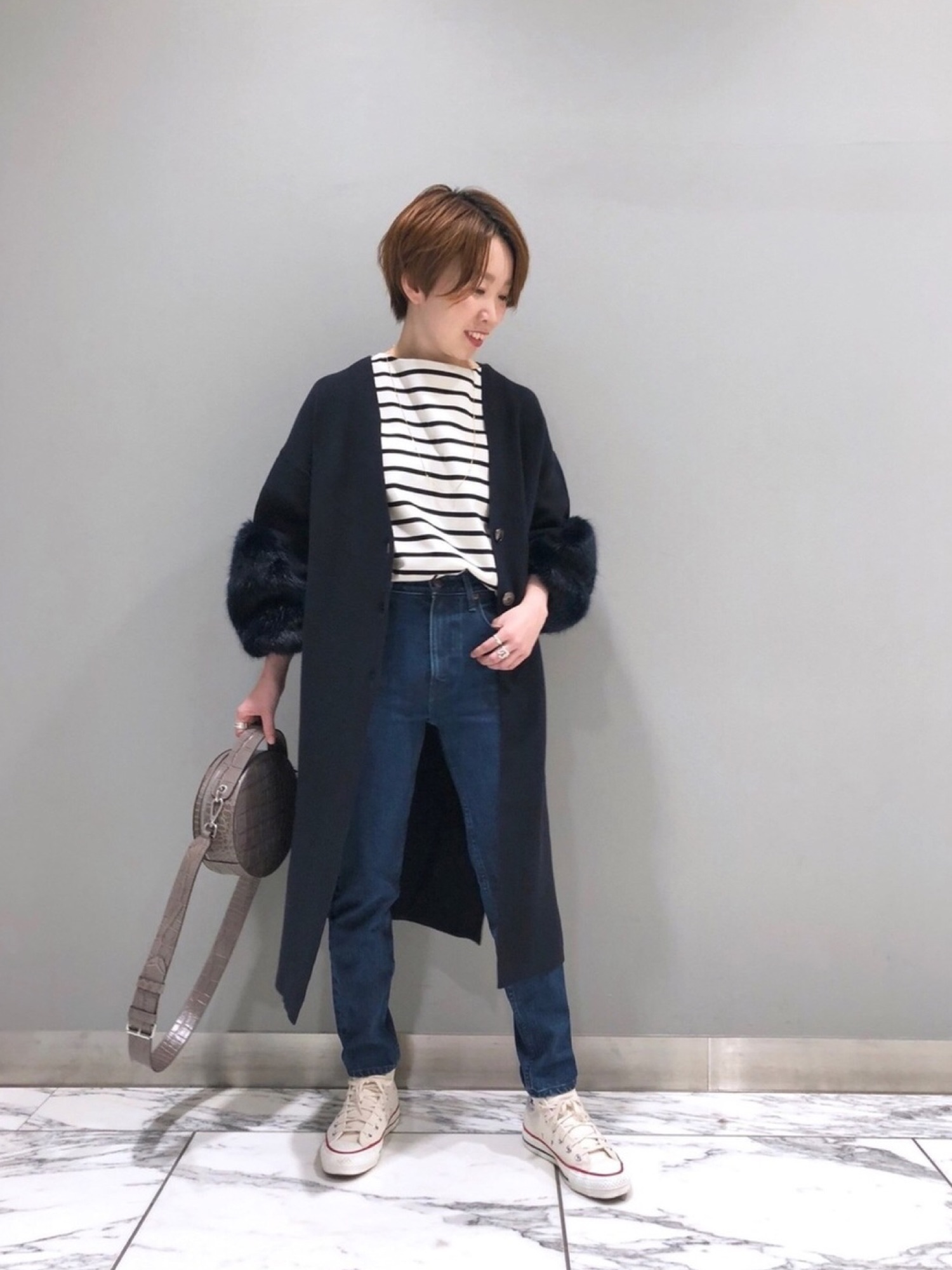 YANUK（ヤヌーク）の「YANUK×金子綾 ハイライズスリム テーパード