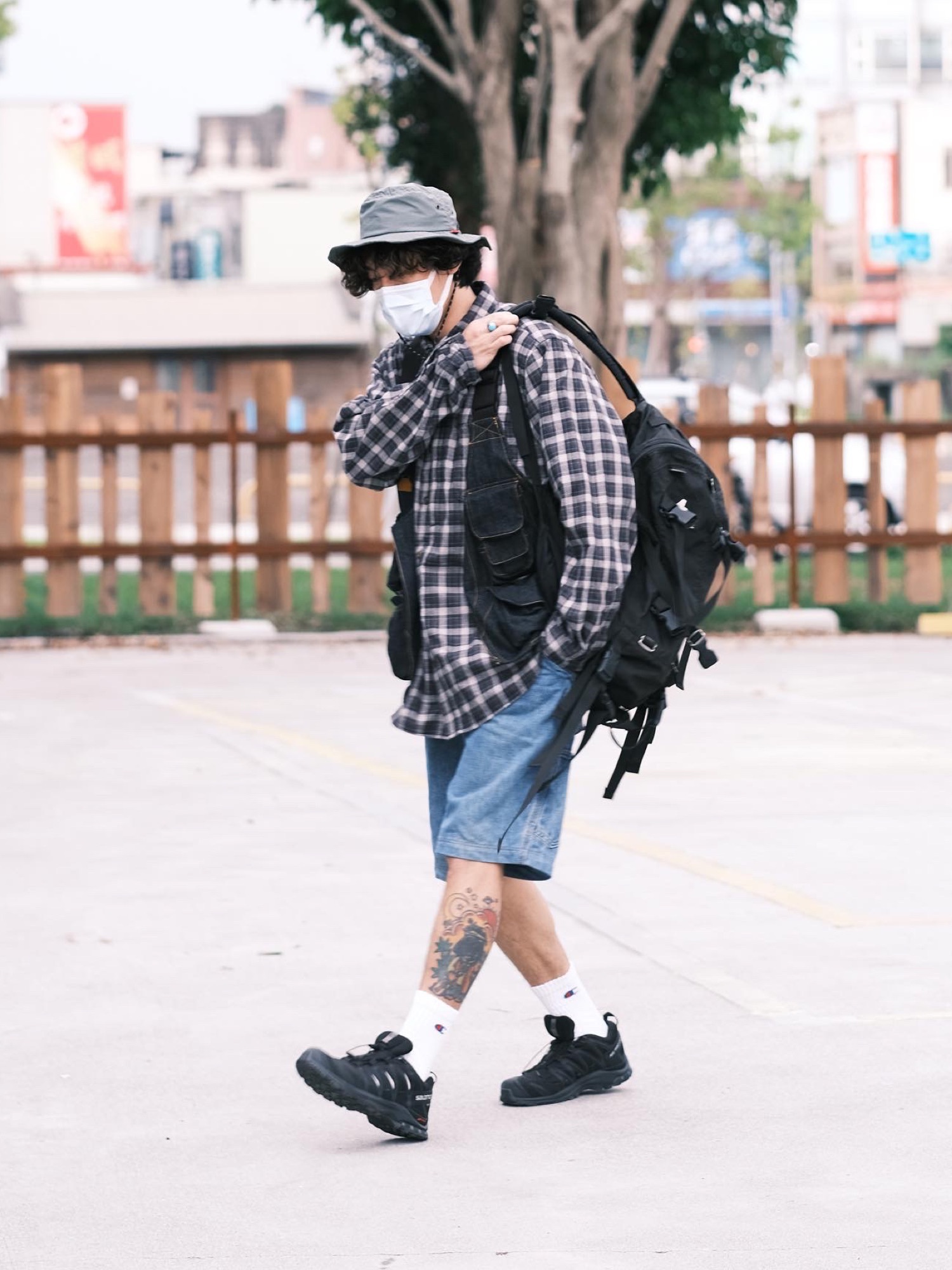 コムデギャルソン 3Dアシンメトリーサマーニット SALOMON / サロモン