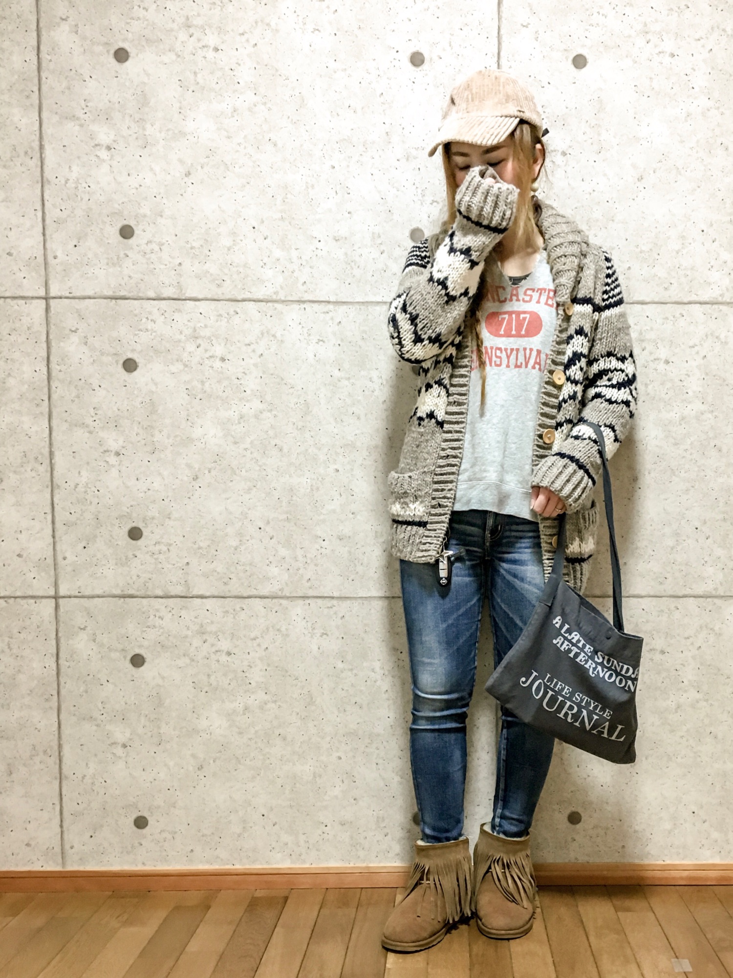 完売品　AMERICAN RAG CIE×TODAYFUL コラボ　カウチン AMERICAN RAG CIE（アメリカンラグシー）の「【ZOZO限定】AMERICAN RAG