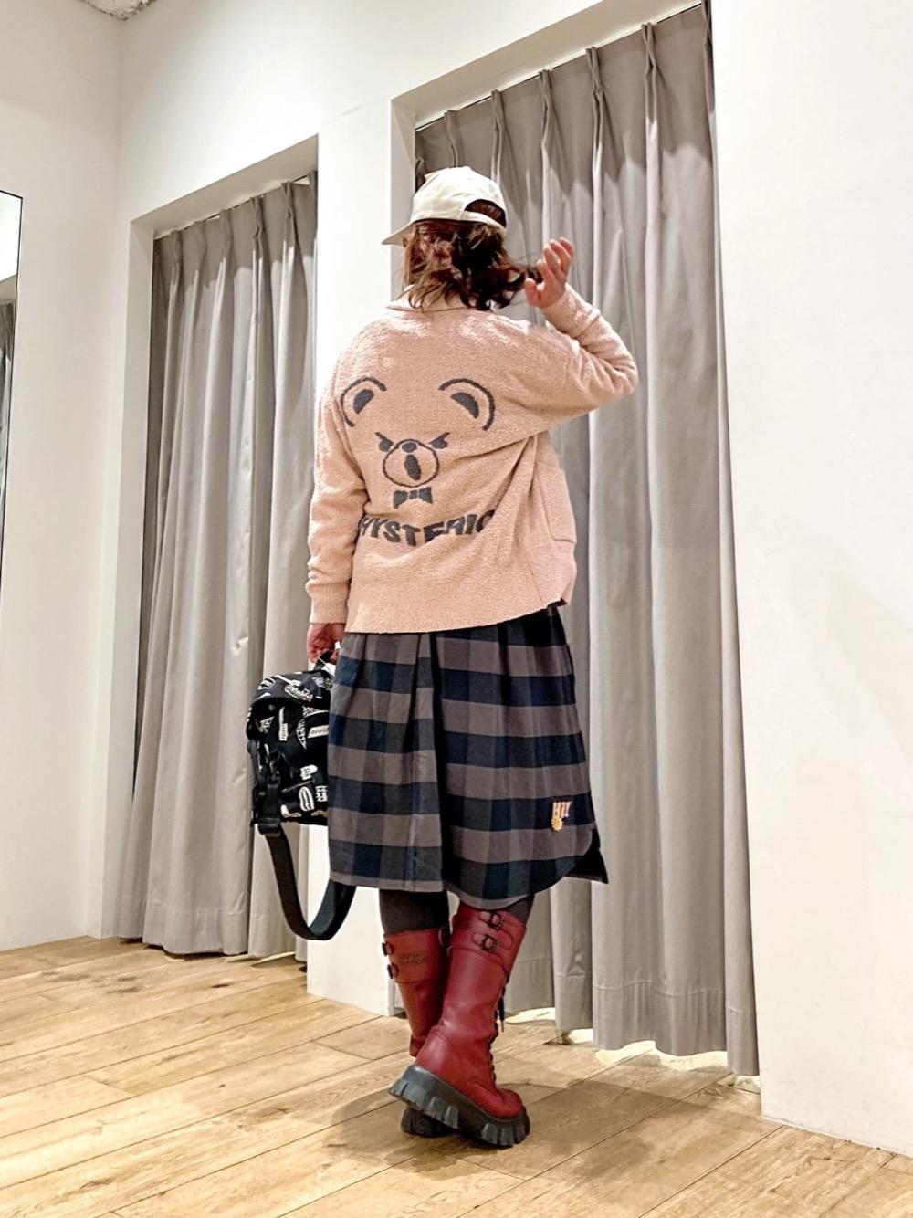 HYSTERIC GLAMOUR（ヒステリックグラマー）の「HYSTERIC BEAR編込