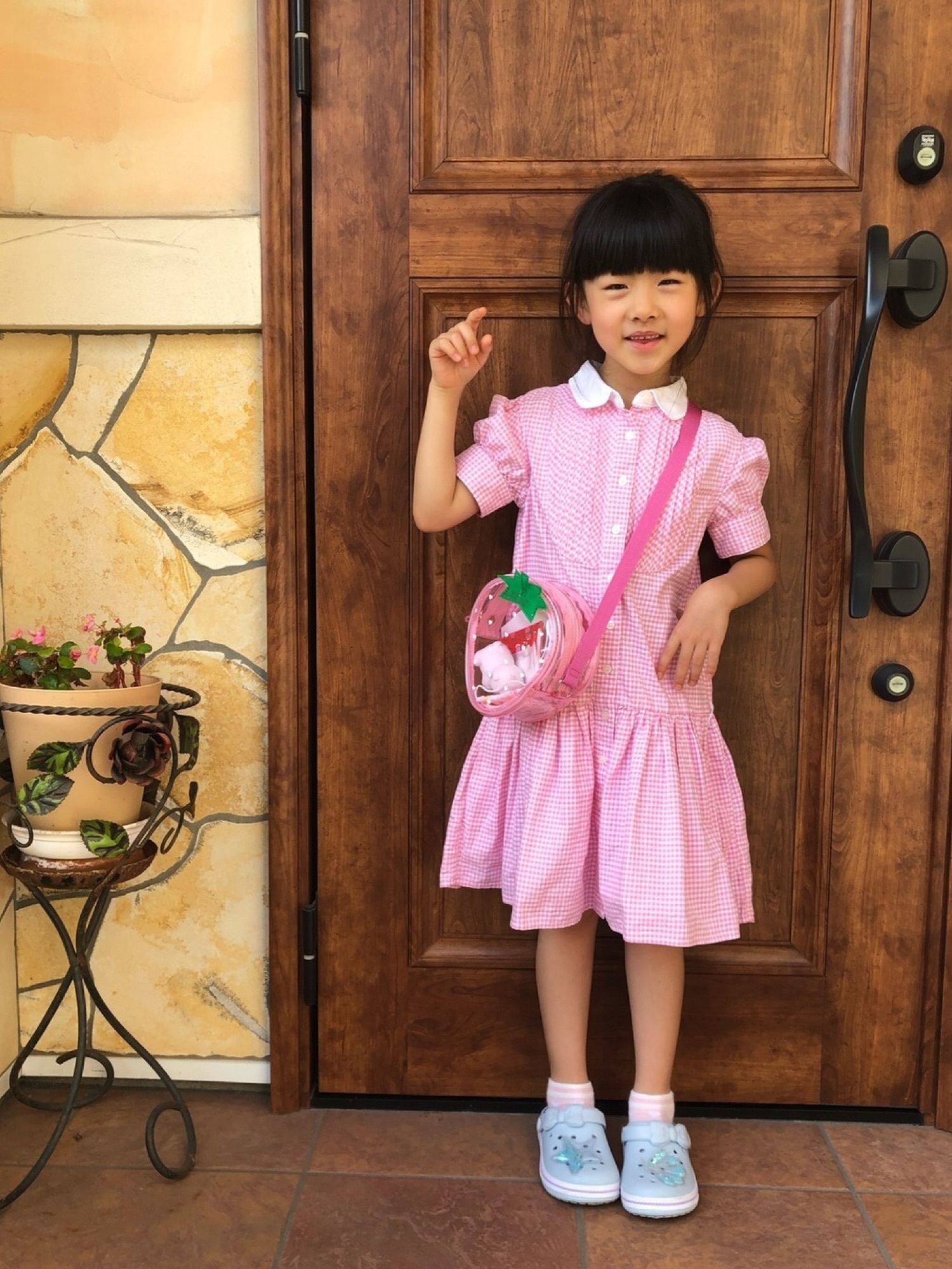 ラルフローレン　Ralphlaulen ワンピース　長袖　ピンク　4T 未使用品 ポロ ラルフローレン POLO RALPH LAUREN タグ付き