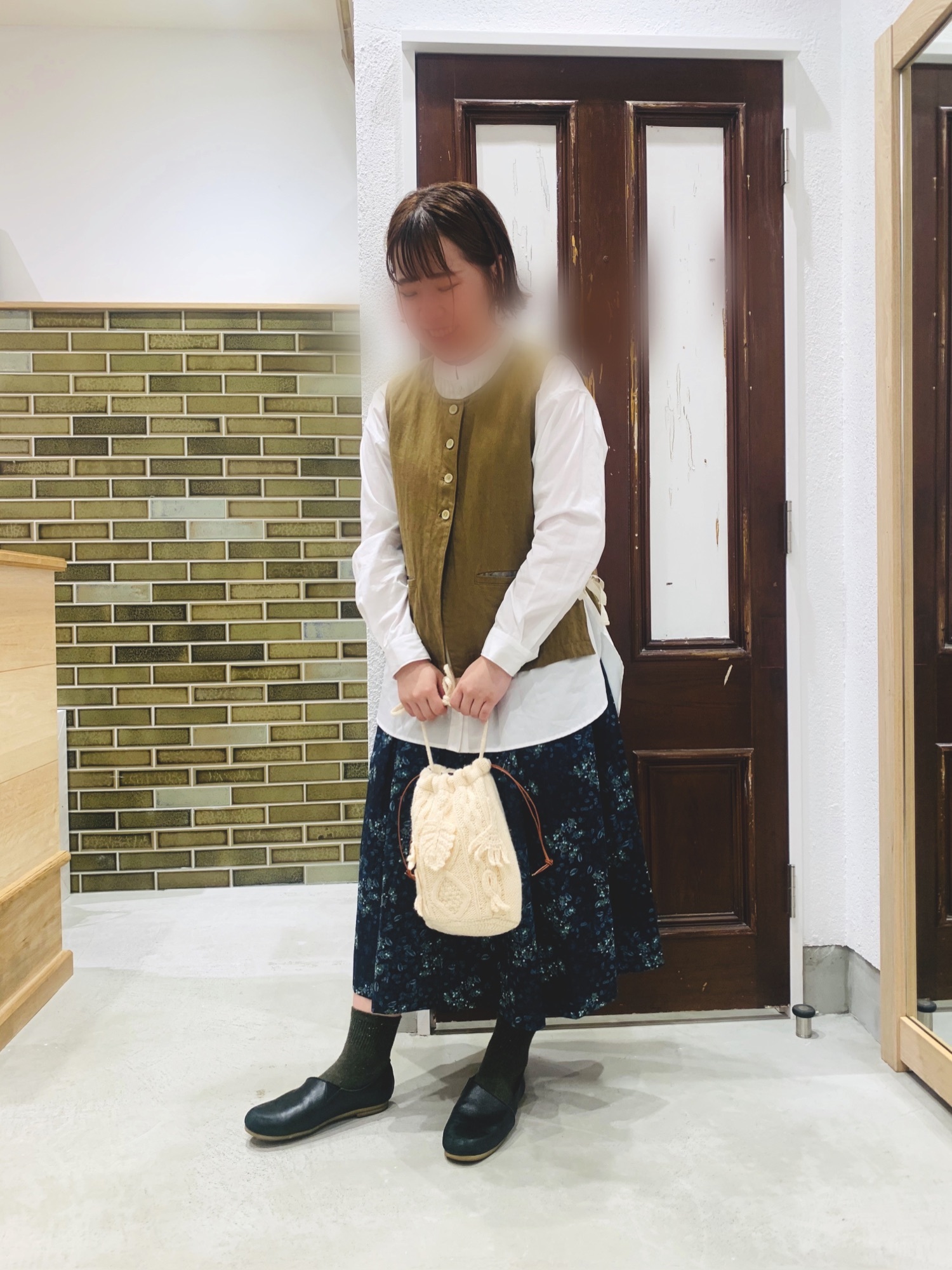 お値下げ！グッチ正規品阪急グッチ購入レディースエースファー 
