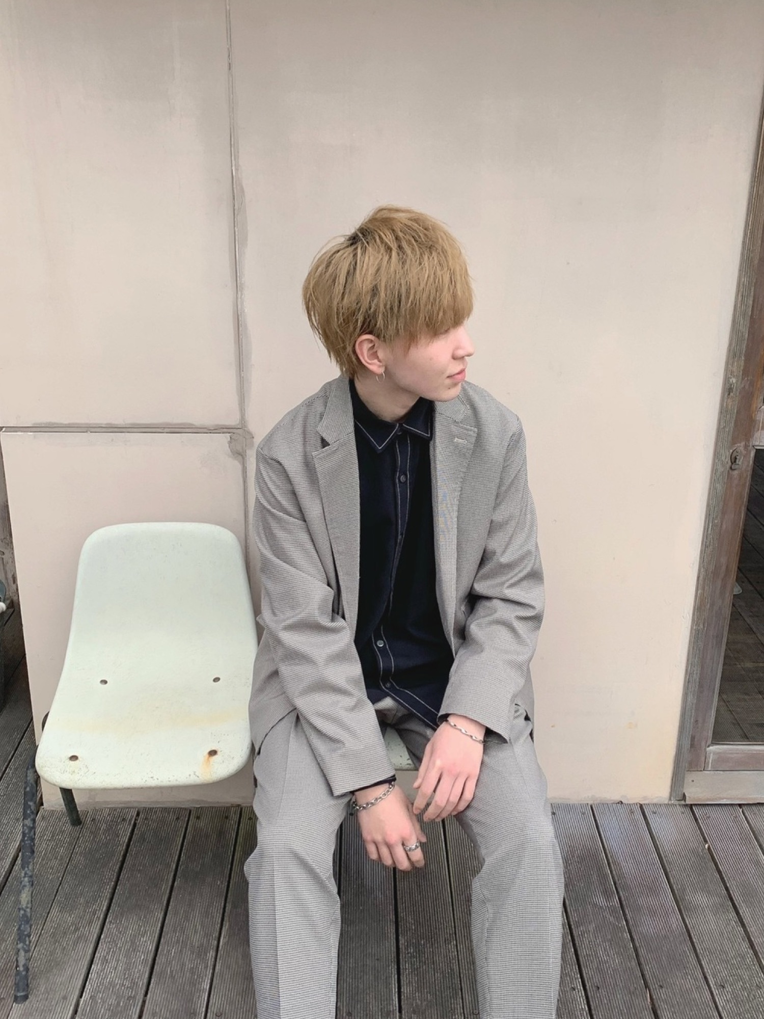 STUDIOUS（ステュディオス）の「【STUDIOUS】カラーステッチレギュラー 