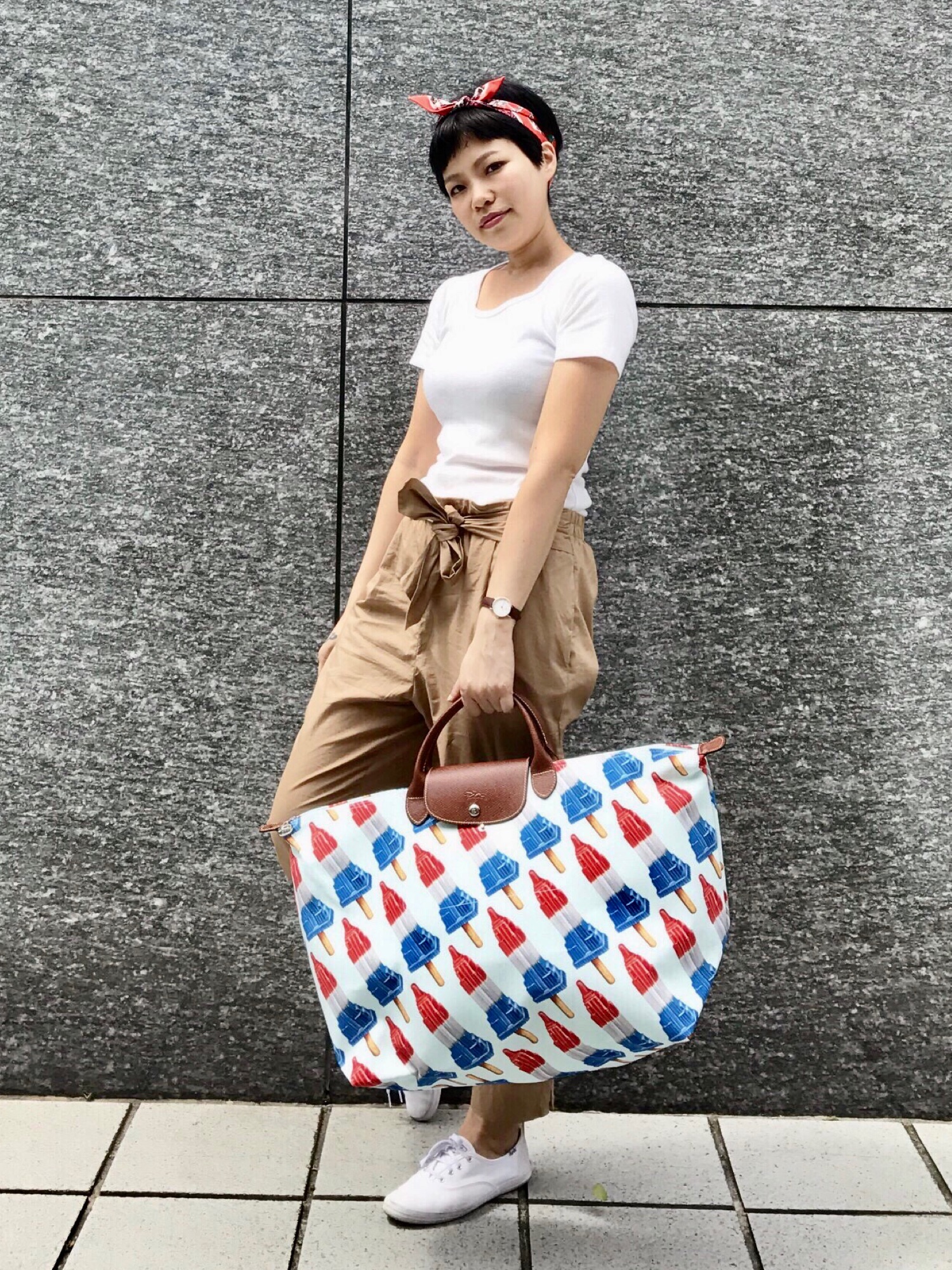 【コーデをワンランク上に☆】HERMES☆カチューシャ HERMESのヘアバンドを使った人気ファッションコーディネート - WEAR