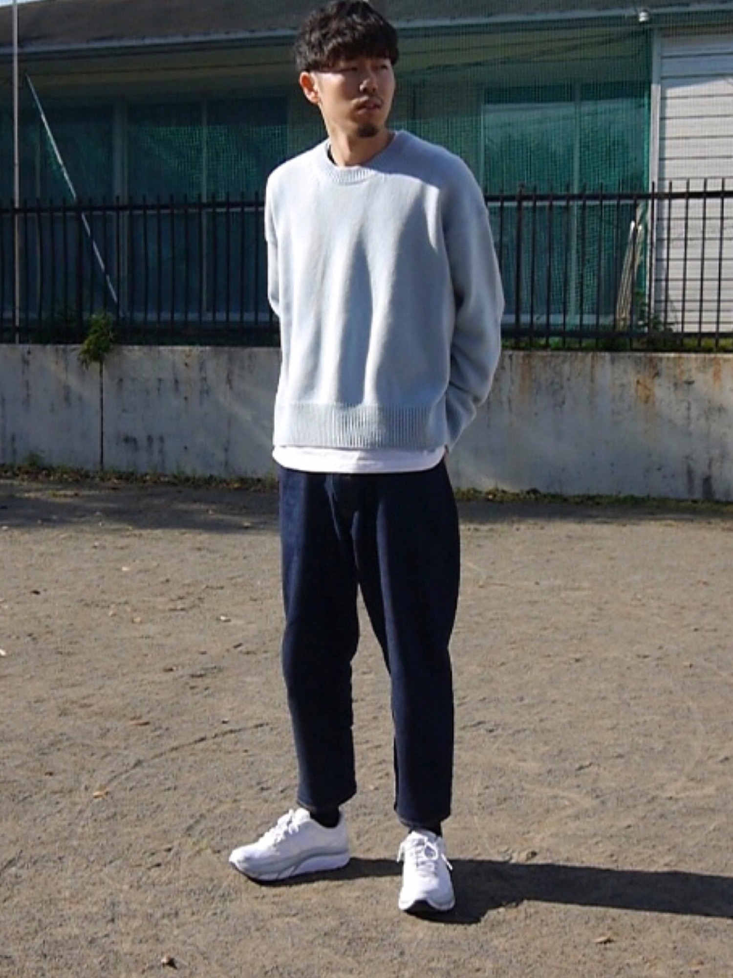 KAIKO（カイコー）の「KAIKO CREW NECK OBLONG SWEATER（ニット