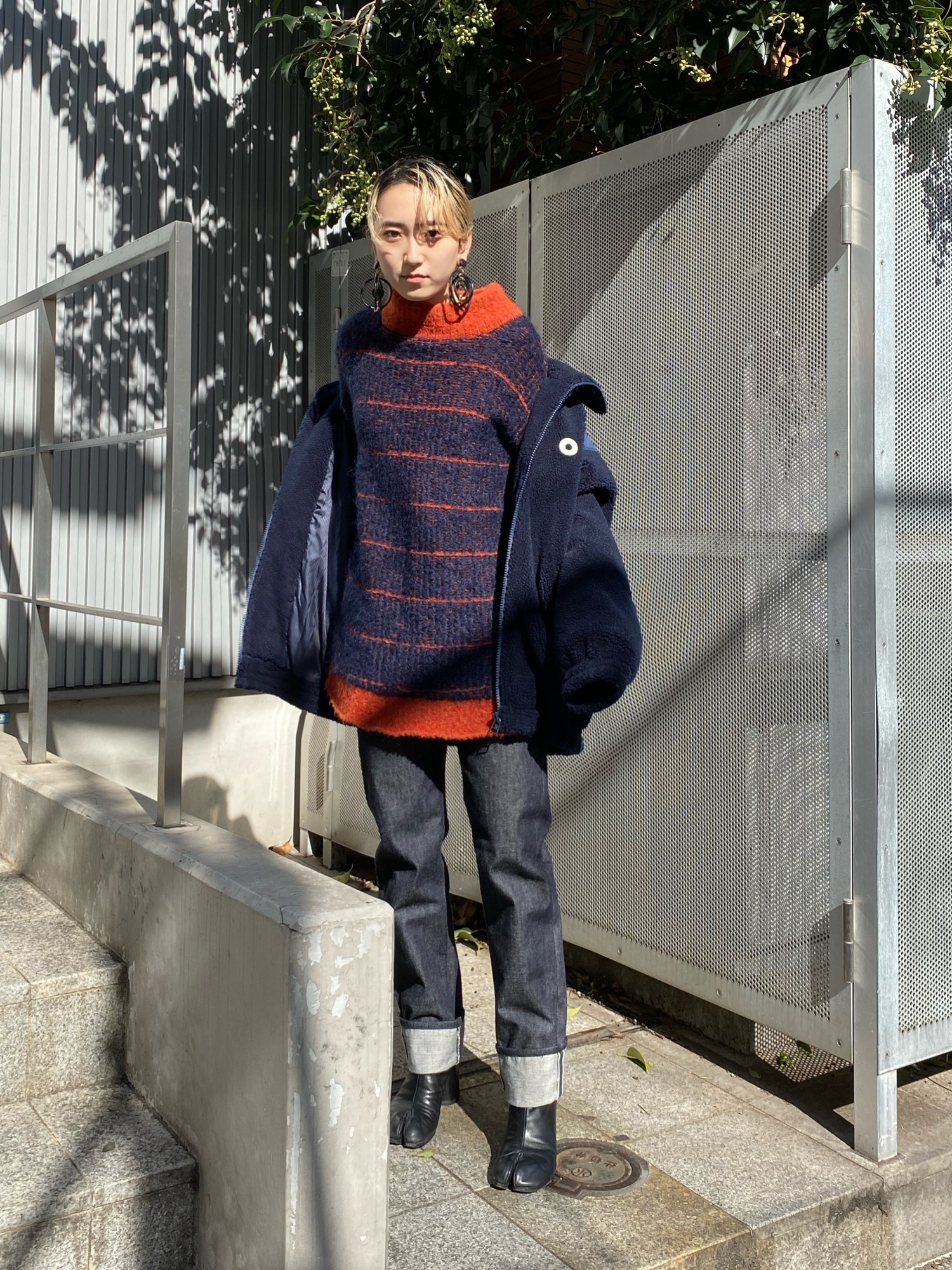 ドロールドムッシュ／ヨークドシェルパジャケット DROLE DE MONSIEUR/ドロールドムッシュ/YOKED SHERPA JKT/ヨーク