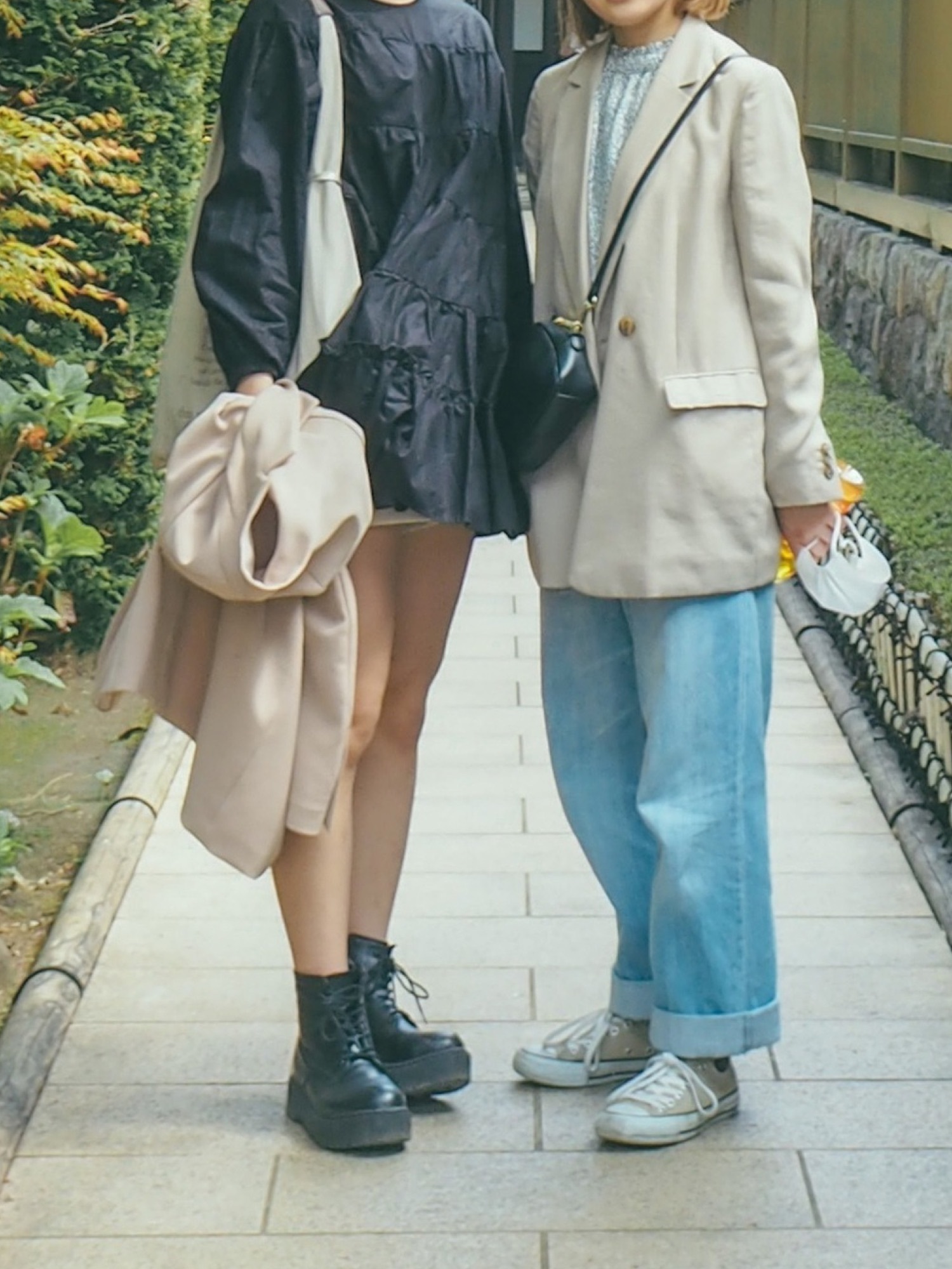 H&M - シングルブレストジャケット - ベージュを使った人気 H&M - シングルブレストジャケット - ベージュを使った人気