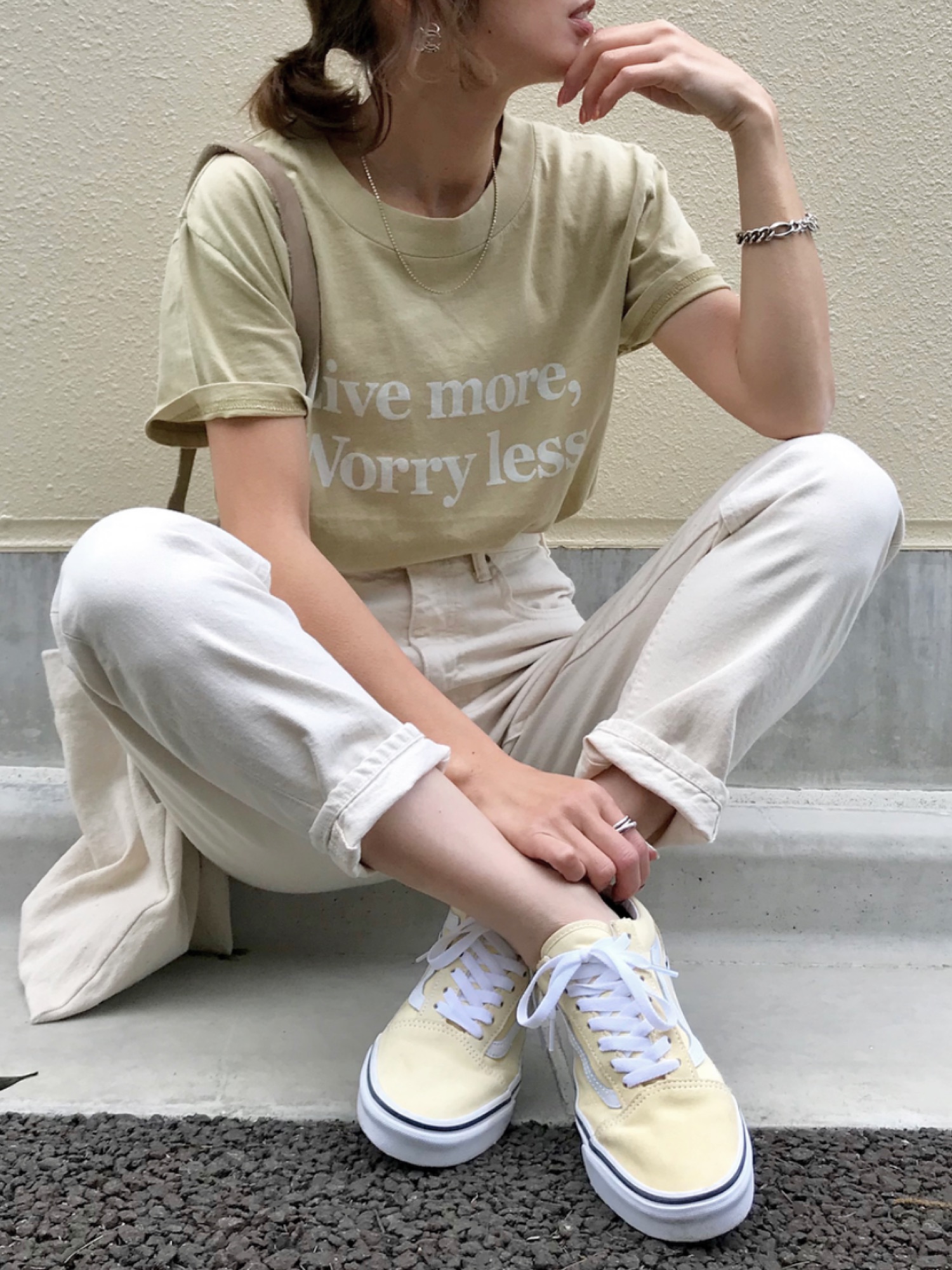 TODAYFUL VintageレターTシャツ ロゴTシャツ ヴィンテージ 春夏 TODAYFUL（トゥデイフル）の「VintageレターTシャツ（Tシャツ