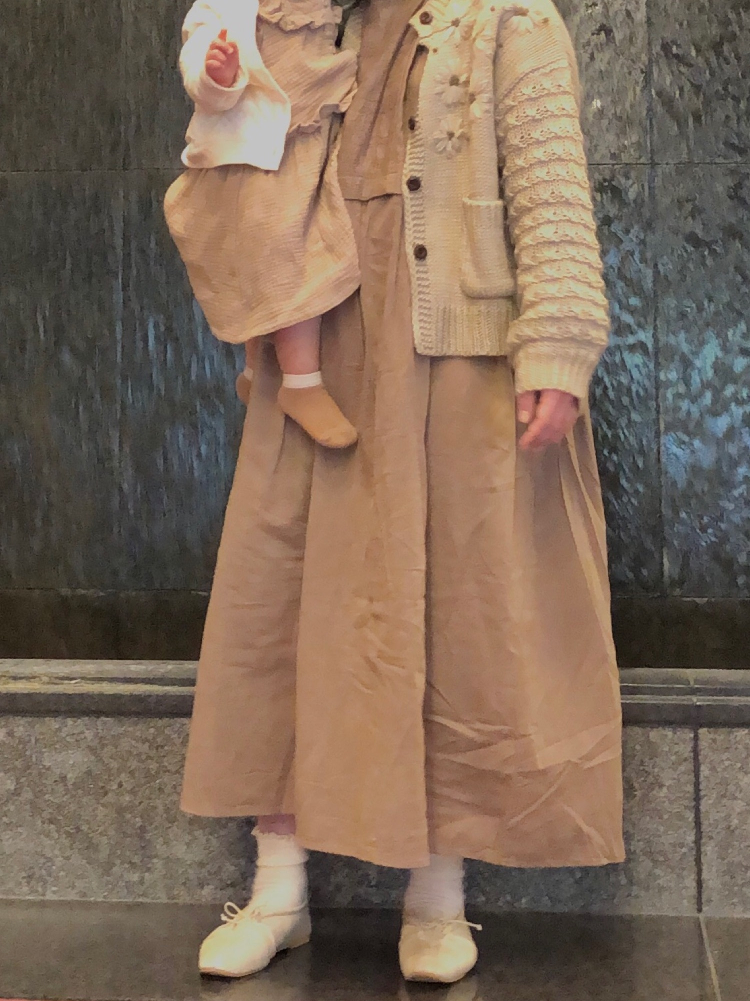 Samansa Mos2（サマンサ モスモス）の「花の透かしレース貼り