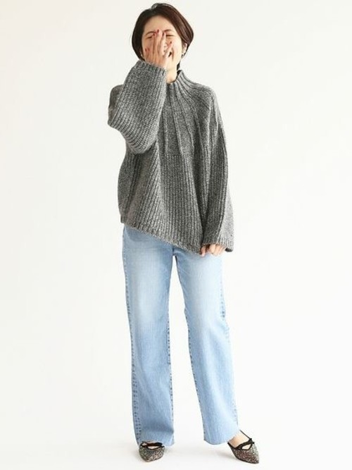 イエナ40 セミフレアハイライズデニム IENA（イエナ）の「セミフレアハイライズデニム◇（デニムパンツ