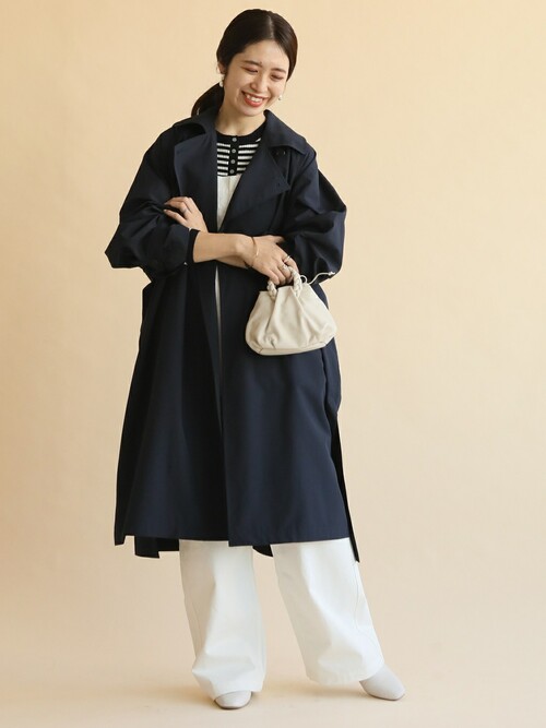 IENA（イエナ）の「PEポプリンオーバートレンチコート◇（トレンチ