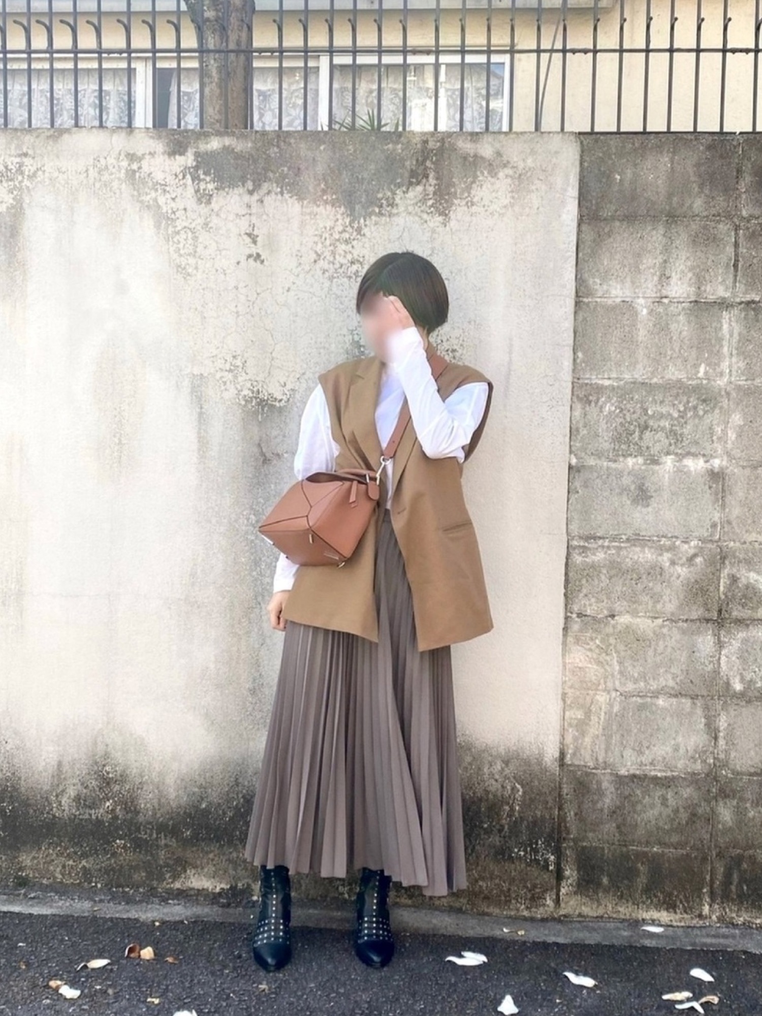 CLANE（クラネ）の「【CLANE(クラネ)】ウールコットンテイラードベスト