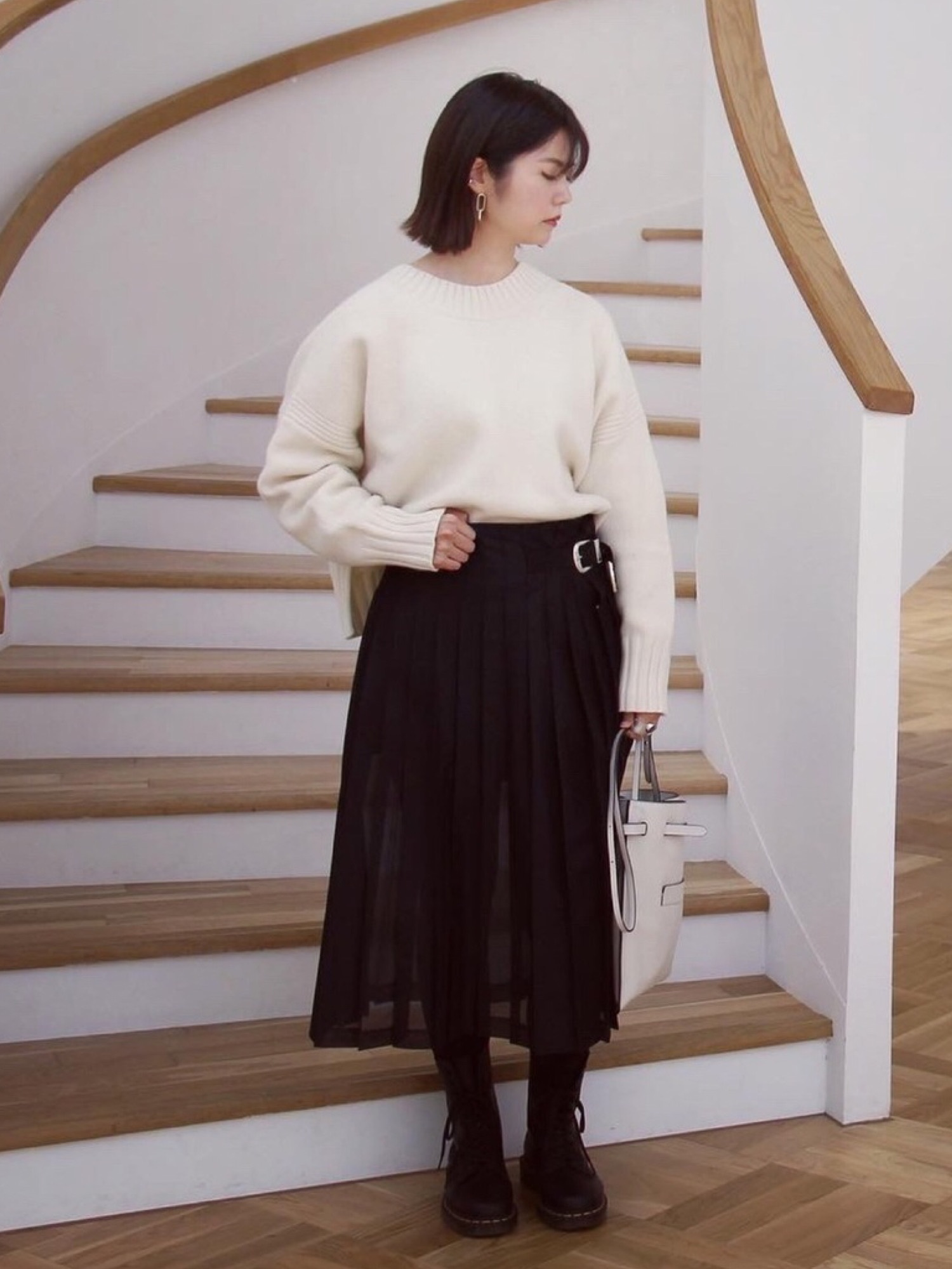 TOGA ワンピース 「TOGA PULLA」Mesh knit dress/メッシュニット
