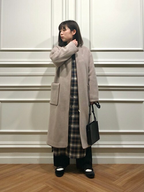 SHIPS any（シップス エニィ）の「SHIPS any: ノーカラー パイピング