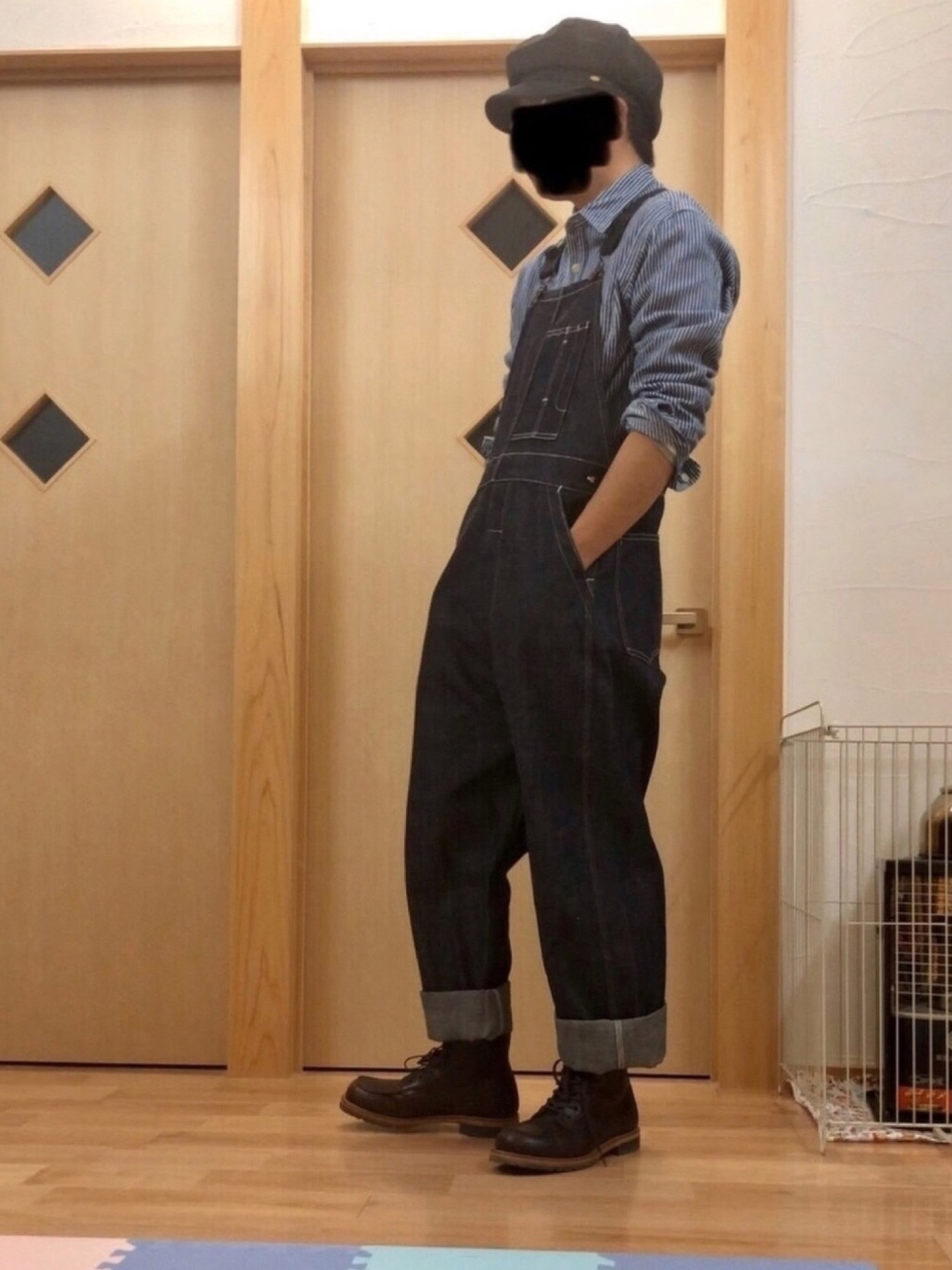 BELAFONTEのサロペット/オーバーオールを使った人気ファッション