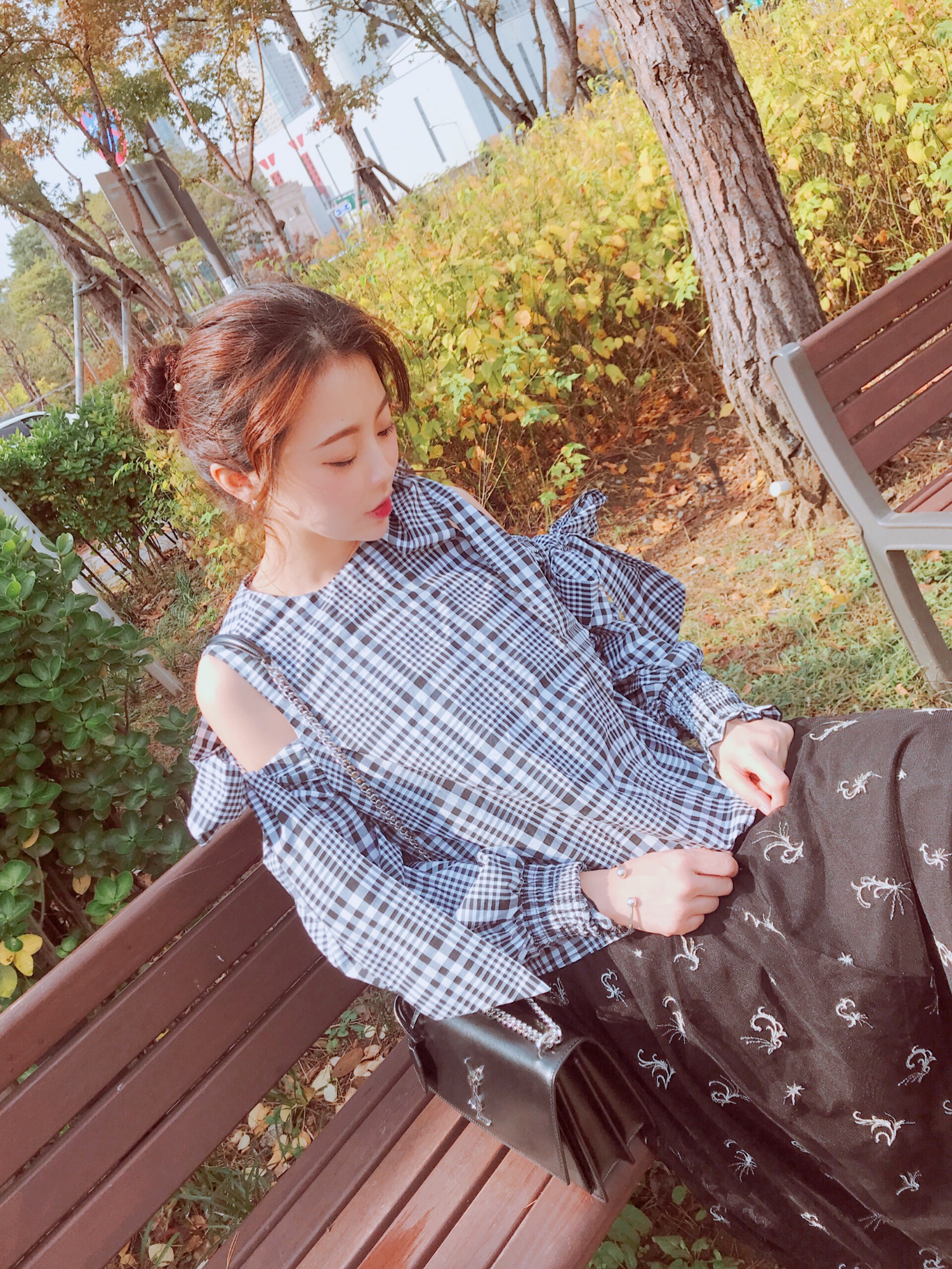 vivi5月号掲載】snidel ウエストリボンジャンスカ パープル （ミニ  