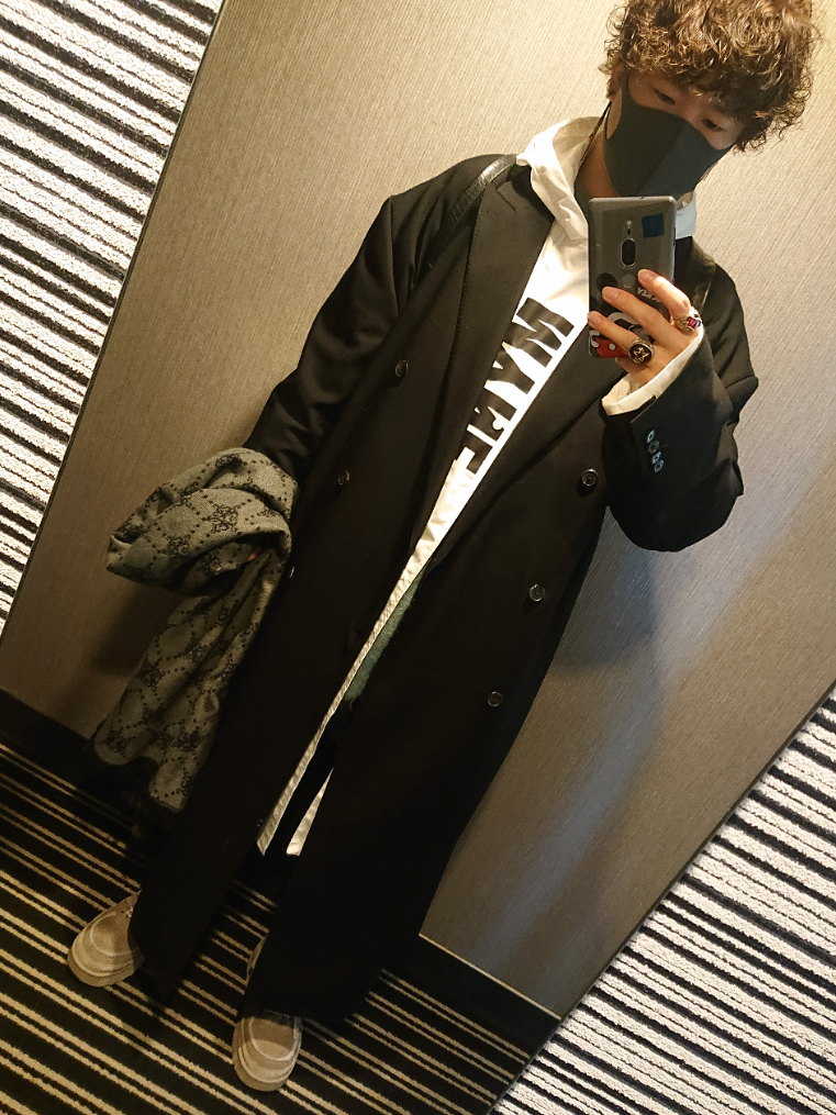 MYne（マイン）の「【MYne】WALK THIS WAYレインコート