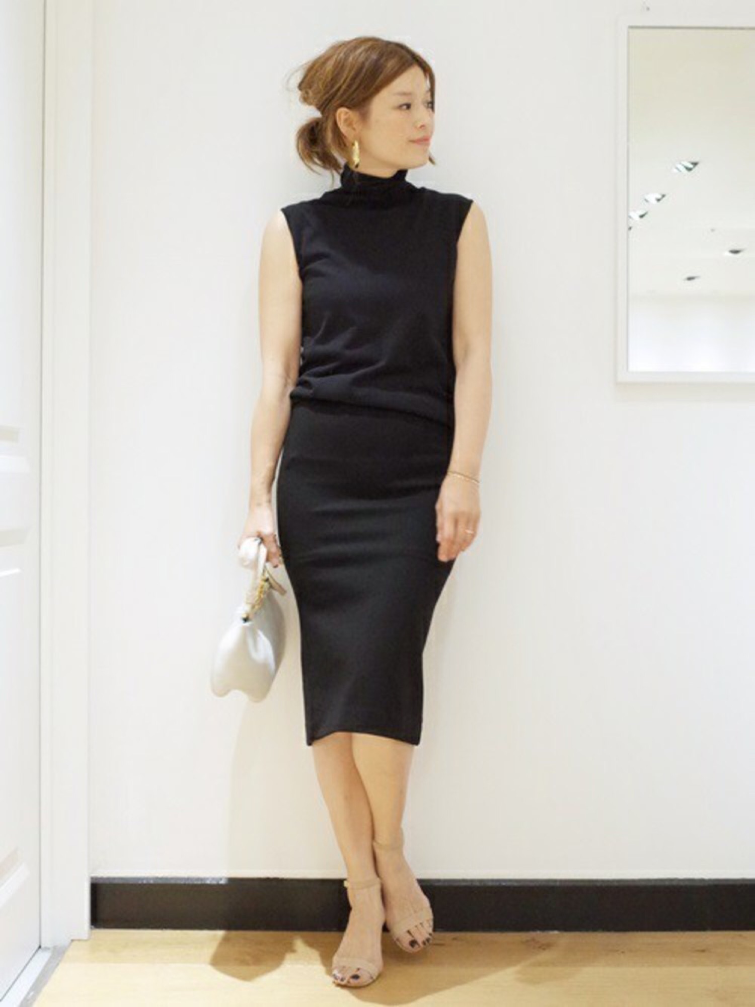 ストレッチポンチタイトスカート◇を使ったショップスタッフの