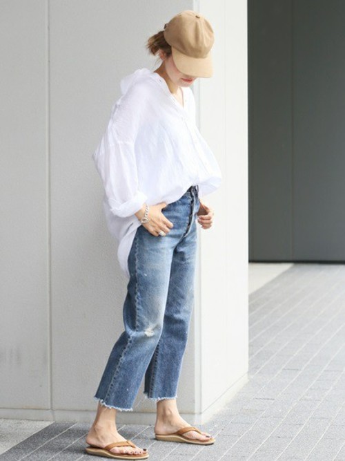 Deuxieme Classe（ドゥーズィエムクラス）の「+*加工デニム（デニム  