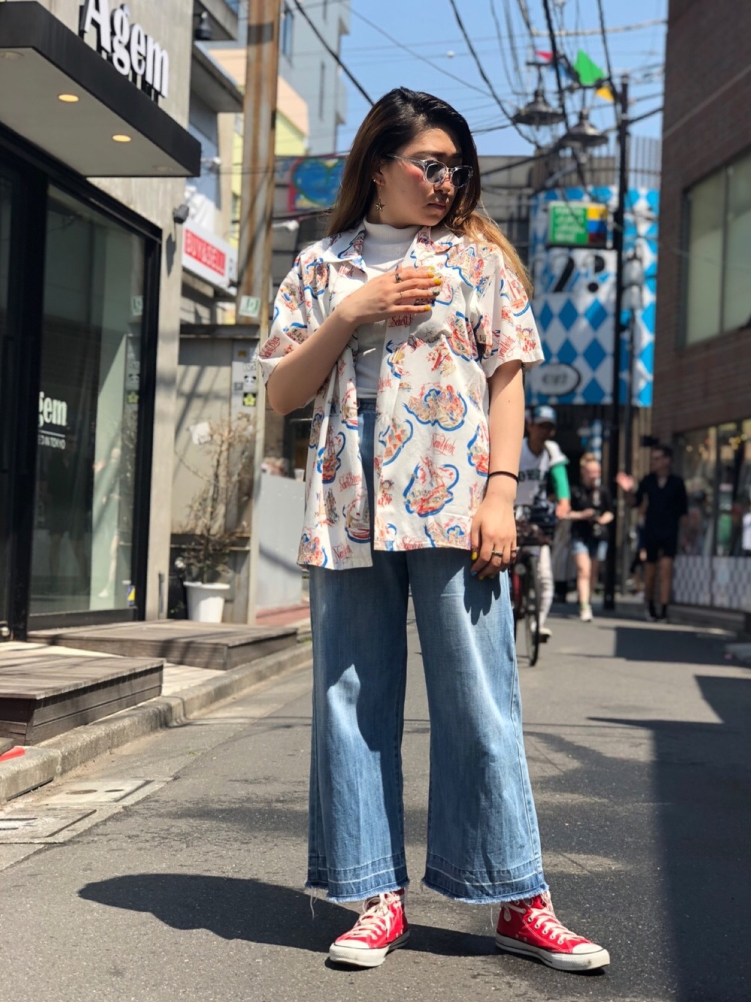 Schott/ショット/HAWAIIAN SHIRT NEW YORK CITY/アロハシャツ