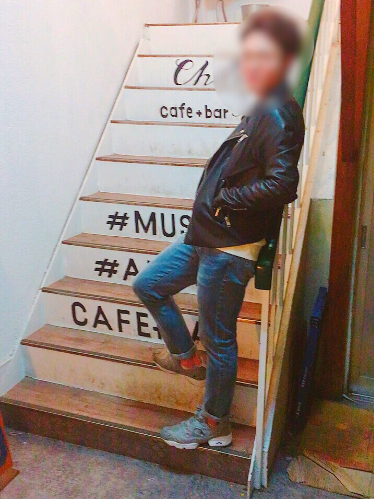 R.P.T. 淡いブルー デニムジャケットライダース R.P.T ルパート G