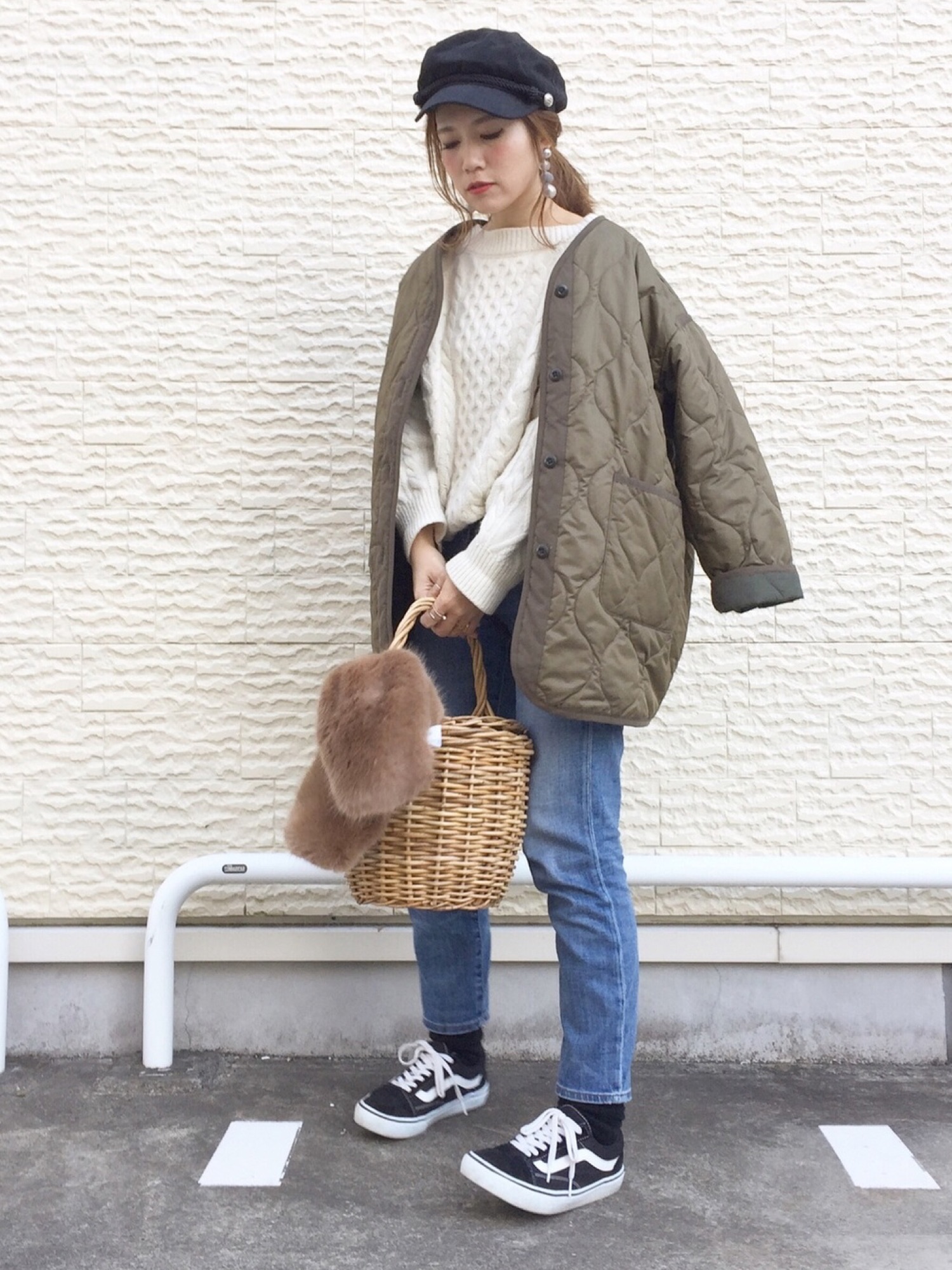 SNIDEL - snidel  BIGケーブルドルマンニット・パンツ SNIDEL（スナイデル）の「BIGケーブルドルマンニット（ニット