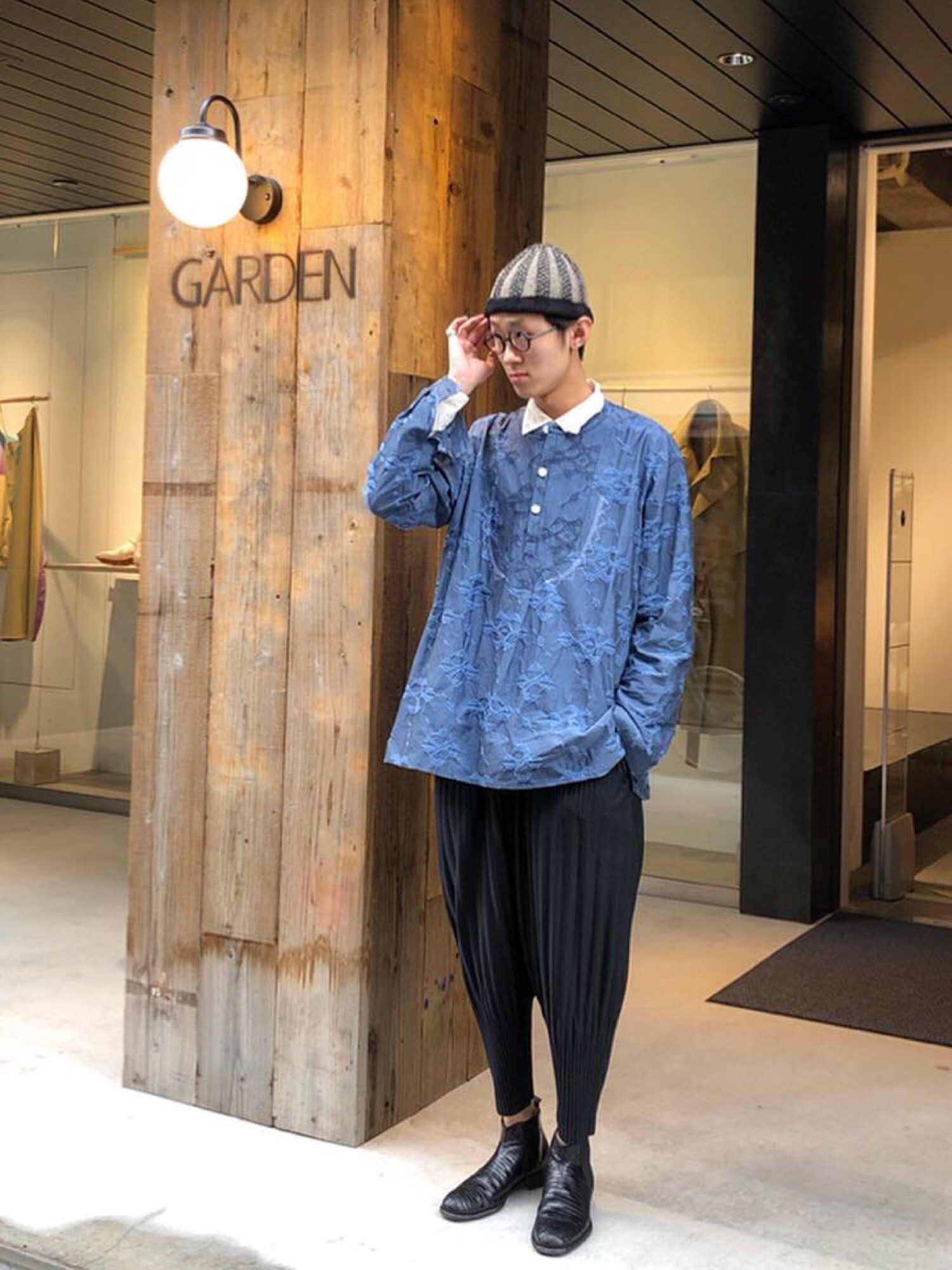 ISSEY MIYAKEのニットキャップ/ビーニーを使ったメンズ人気