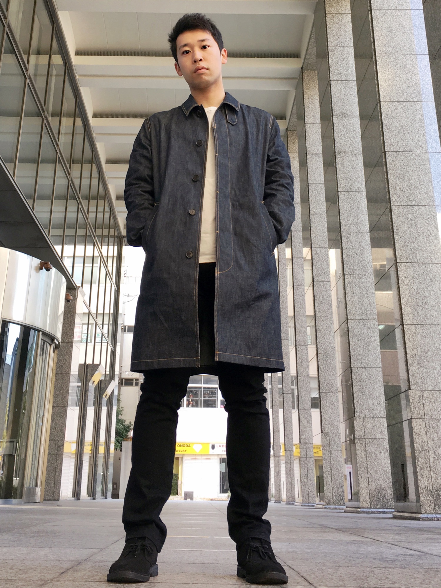 Mackintosh(マッキントッシュ)の「MACKINTOSH コットンデニム ステン